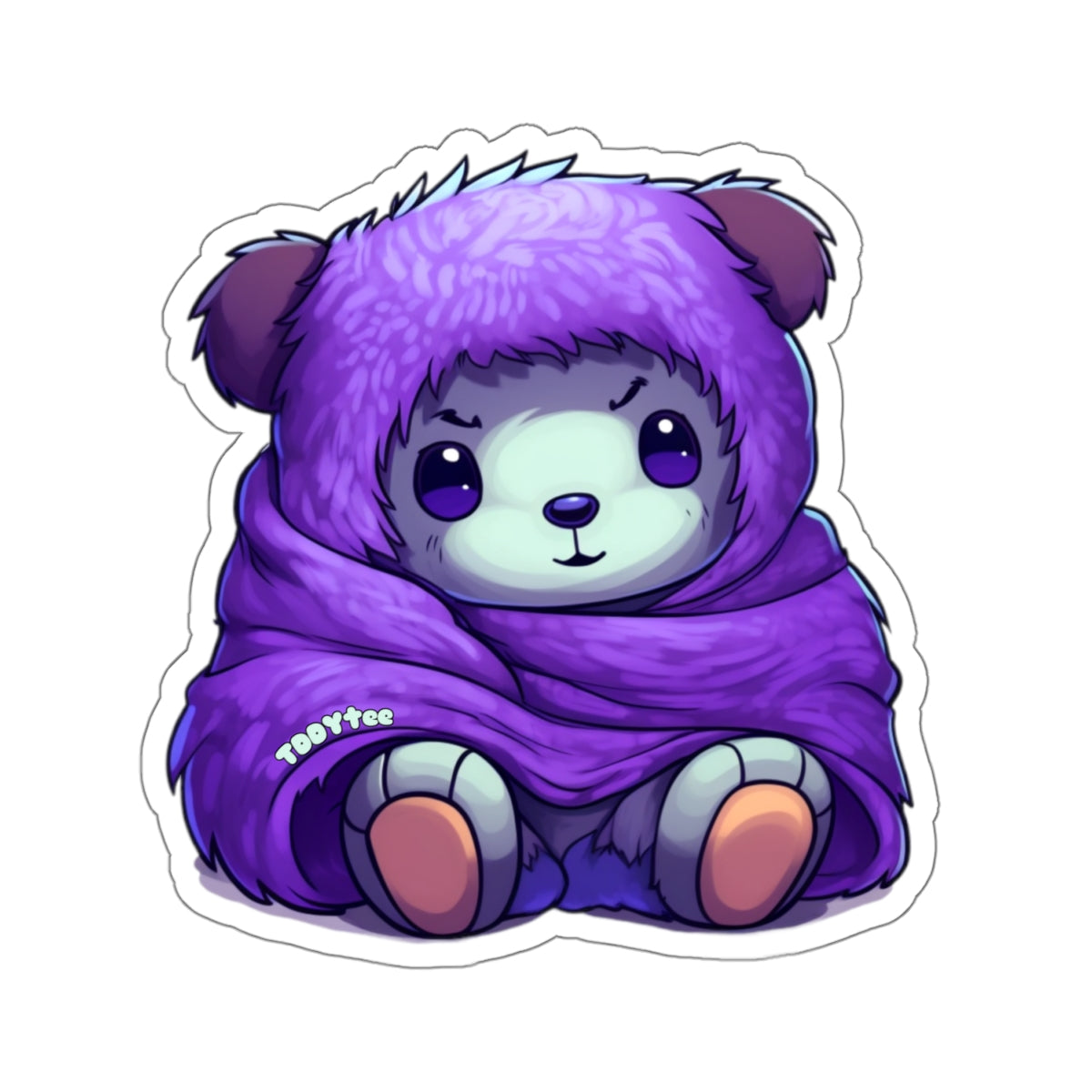 Snuggle Bear Sticker - TDDYtee