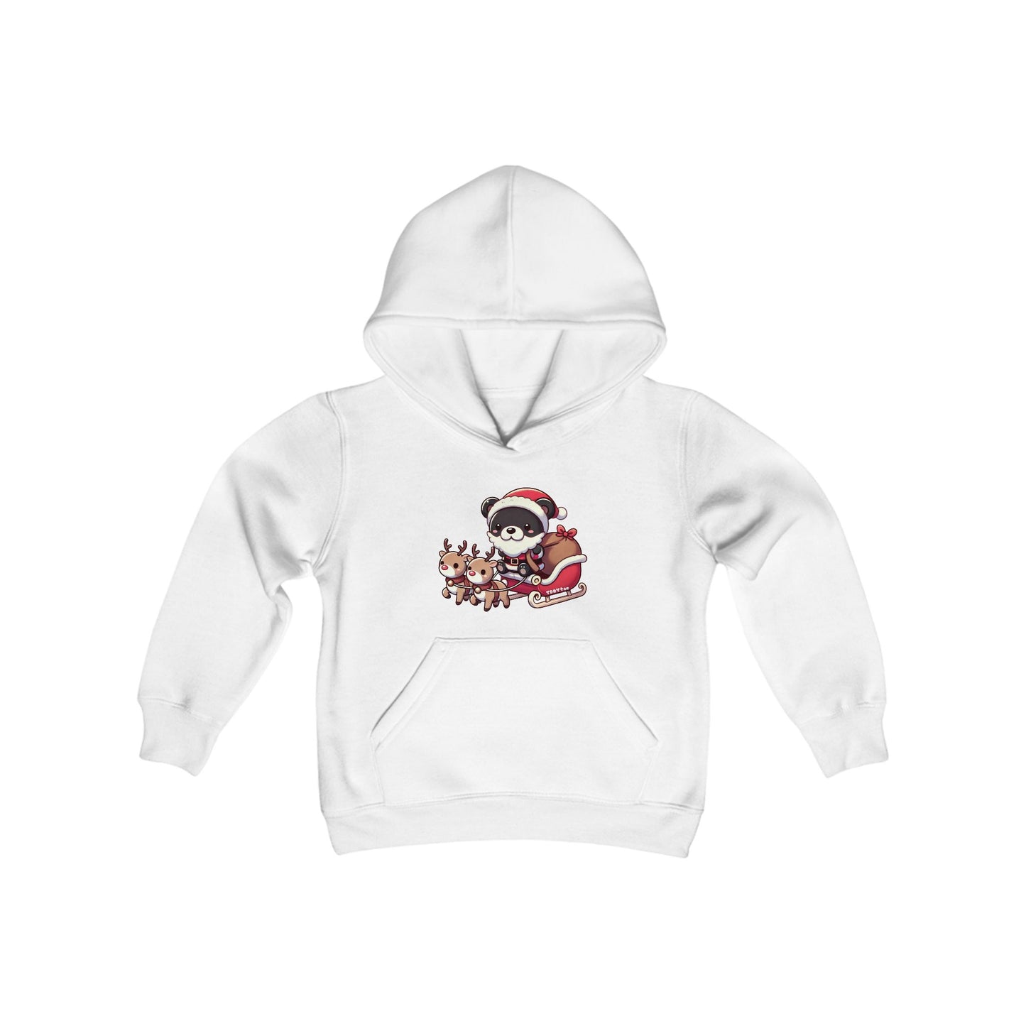 Santa Bear Hoodie - Youth