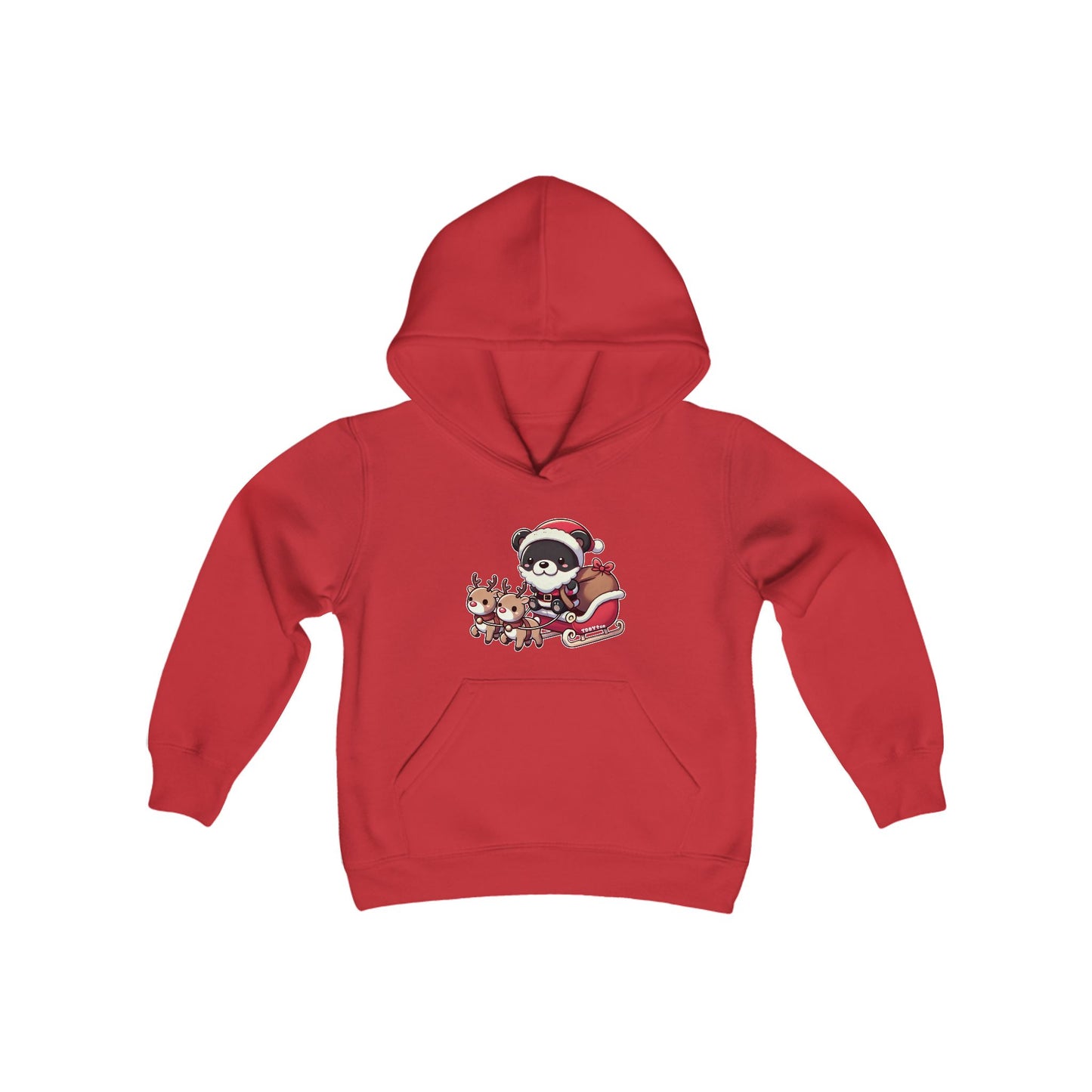 Santa Bear Hoodie - Youth