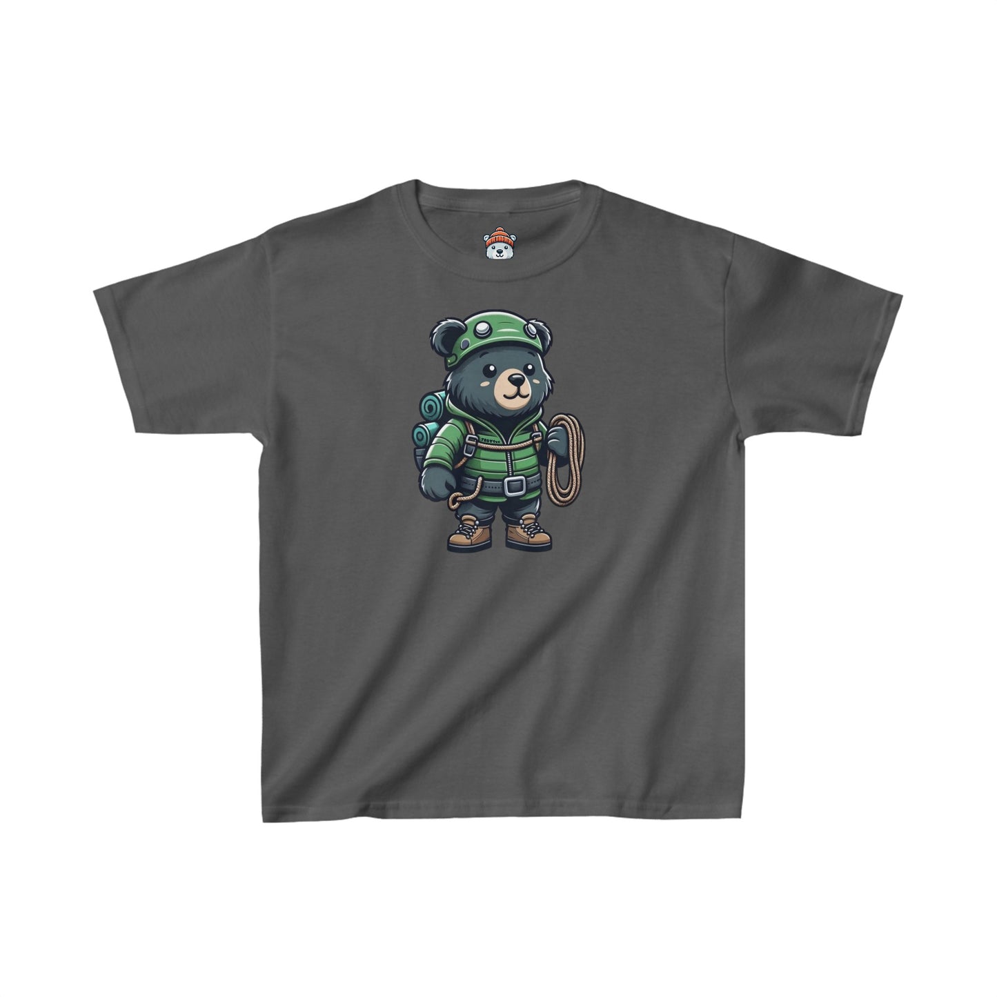 Hiker Bear Youth Tee - TDDYtee