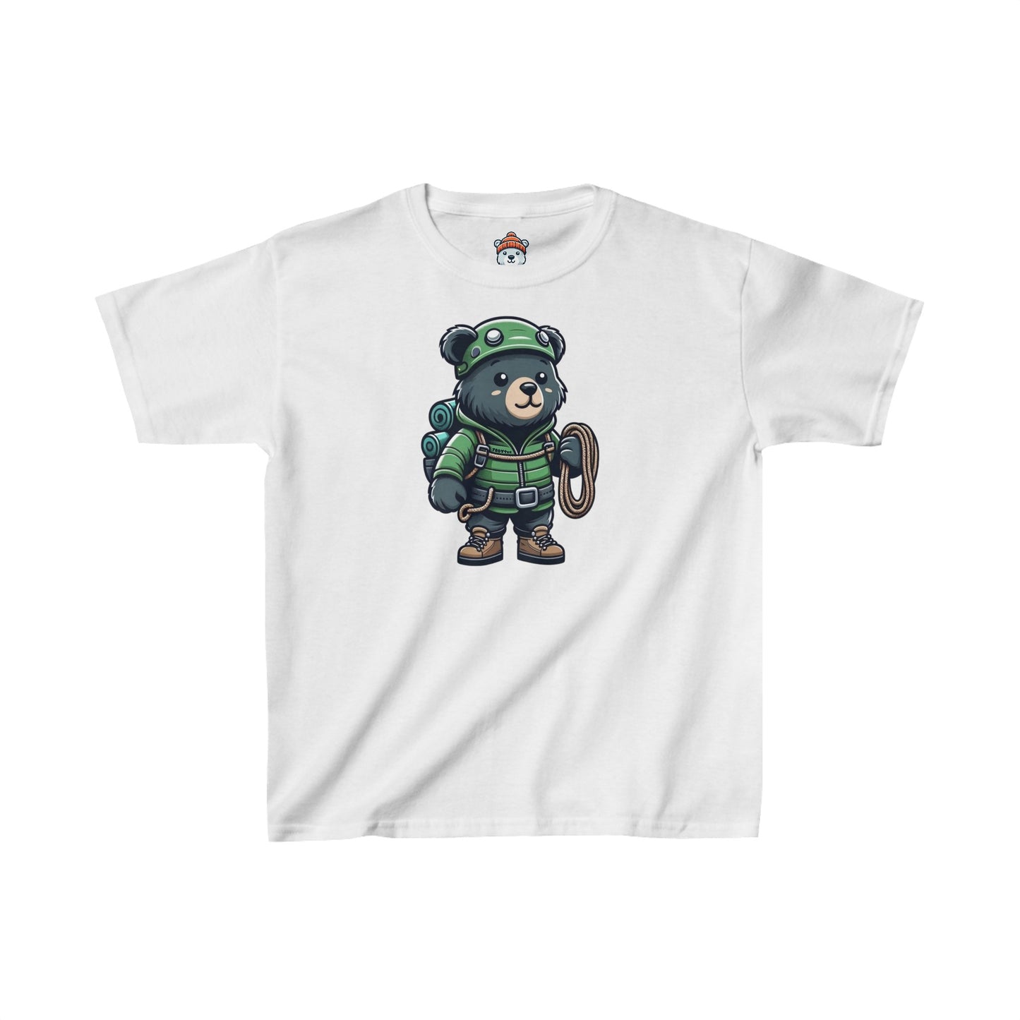 Hiker Bear Youth Tee - TDDYtee