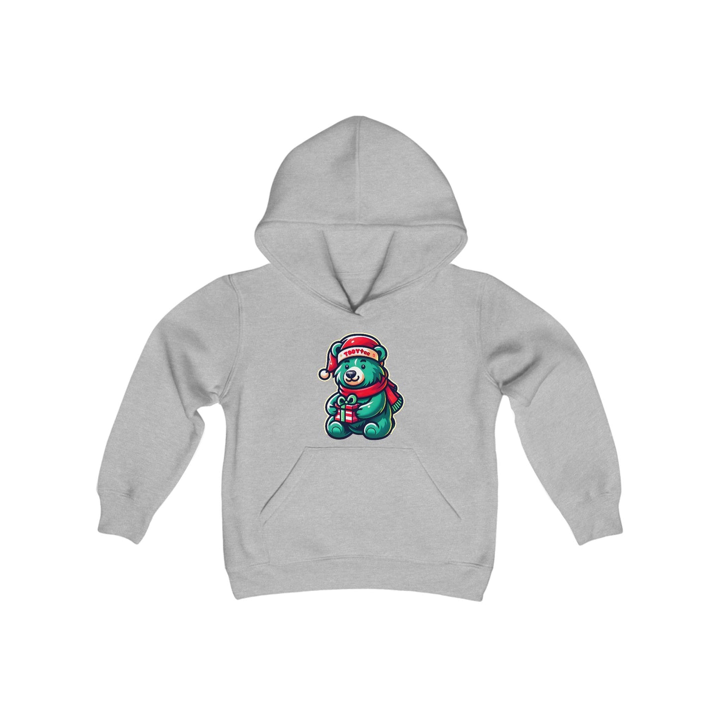 Christmas Bear Hoodie - Youth