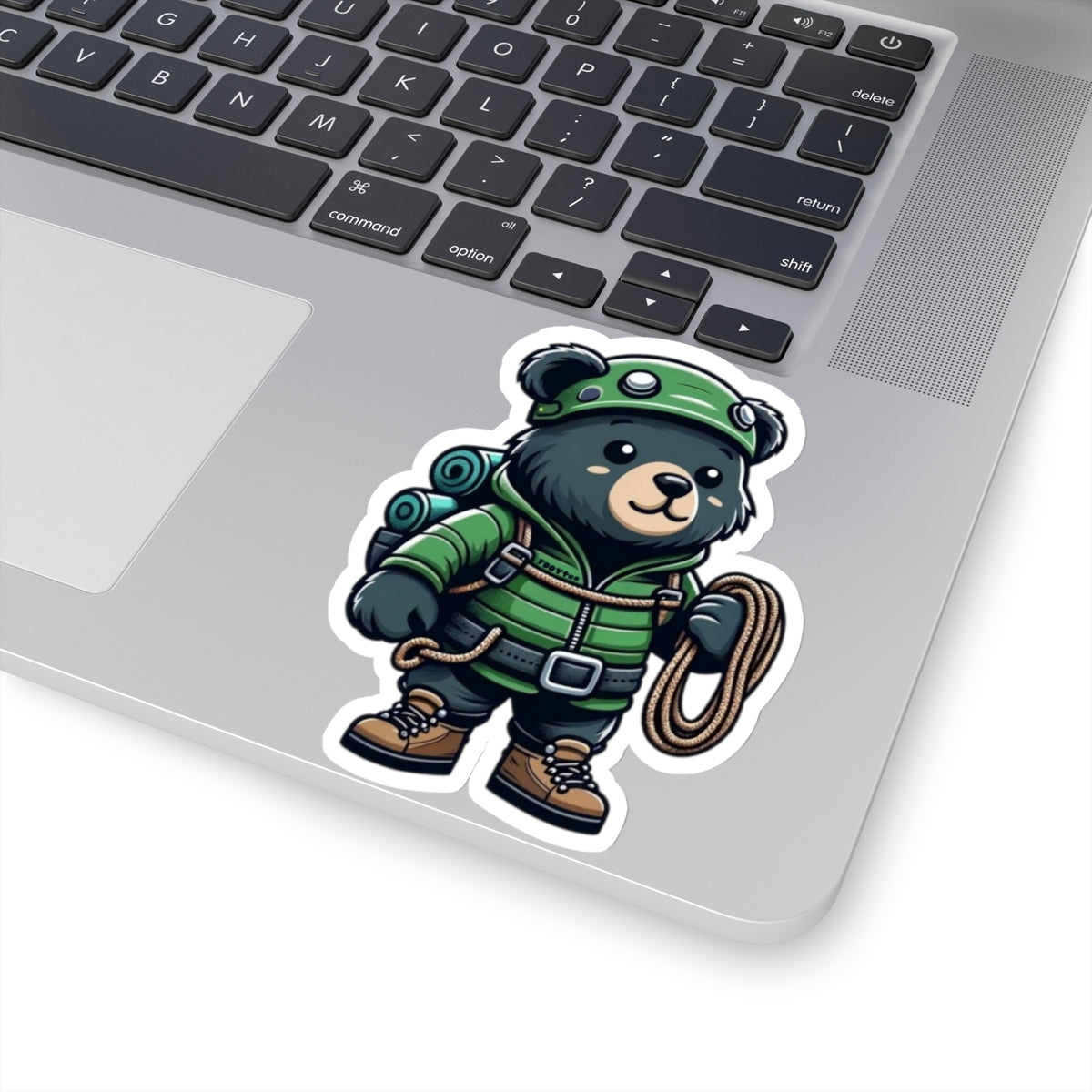 Hiker Bear Sticker - TDDYtee