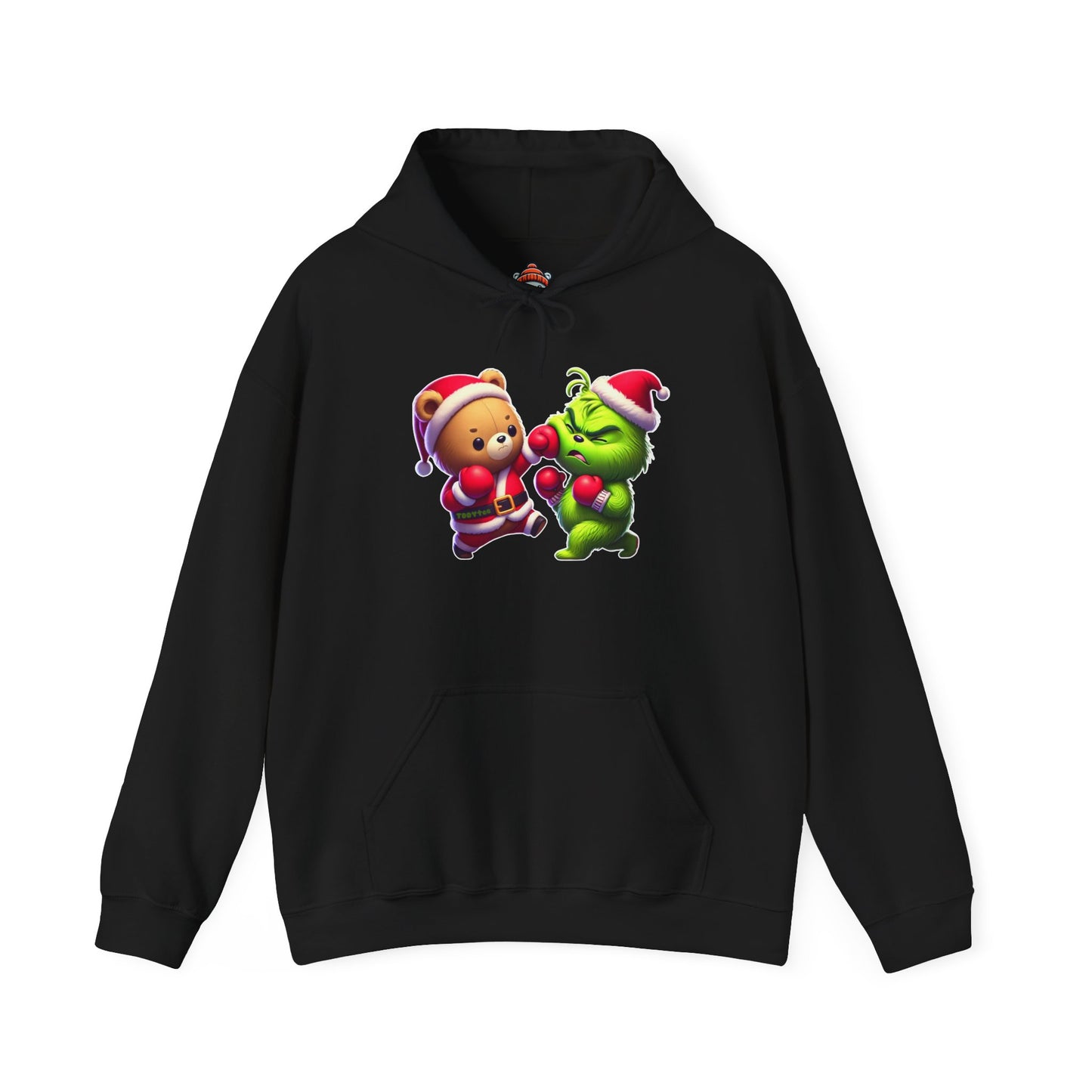 Boxing Claus Bear Hoodie