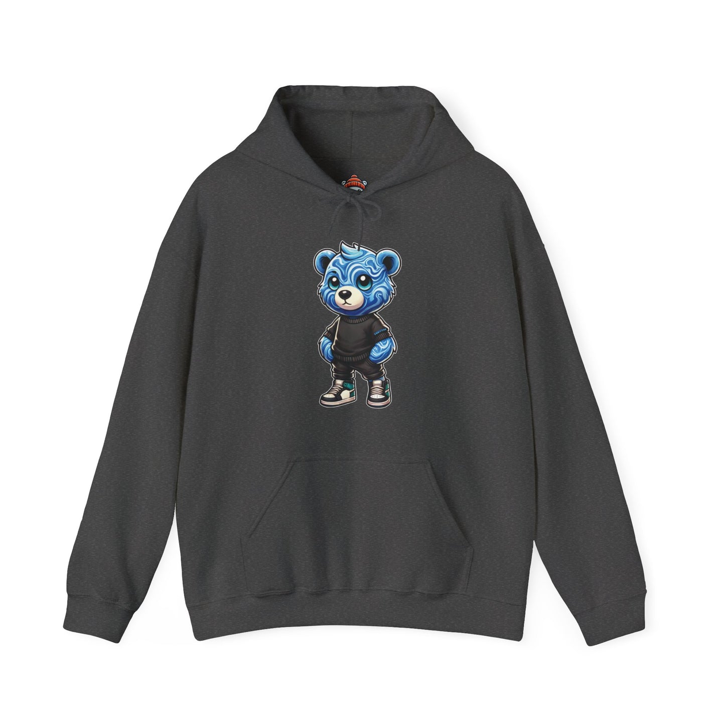 Blue Marble Bear Hoodie