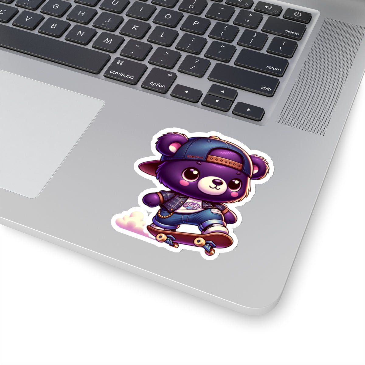 Skater Bear Sticker - TDDYtee