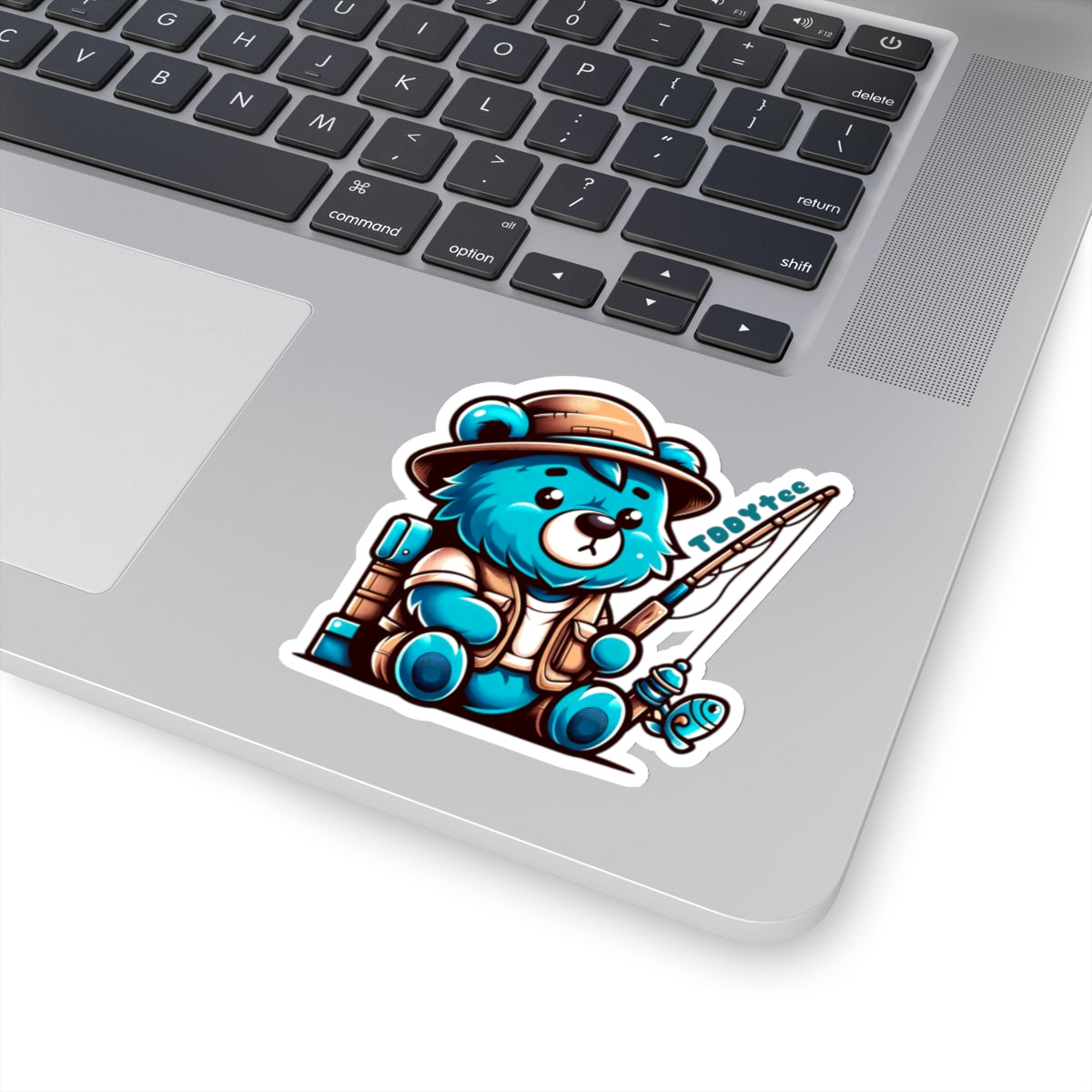 Fisher Bear Sticker - TDDYtee