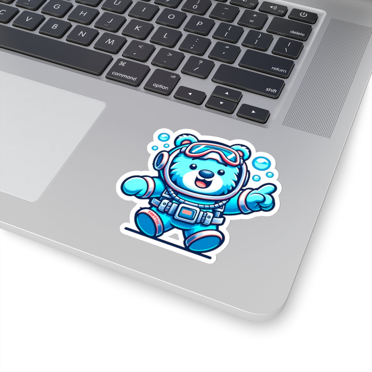 Scuba Bear Sticker - TDDYtee