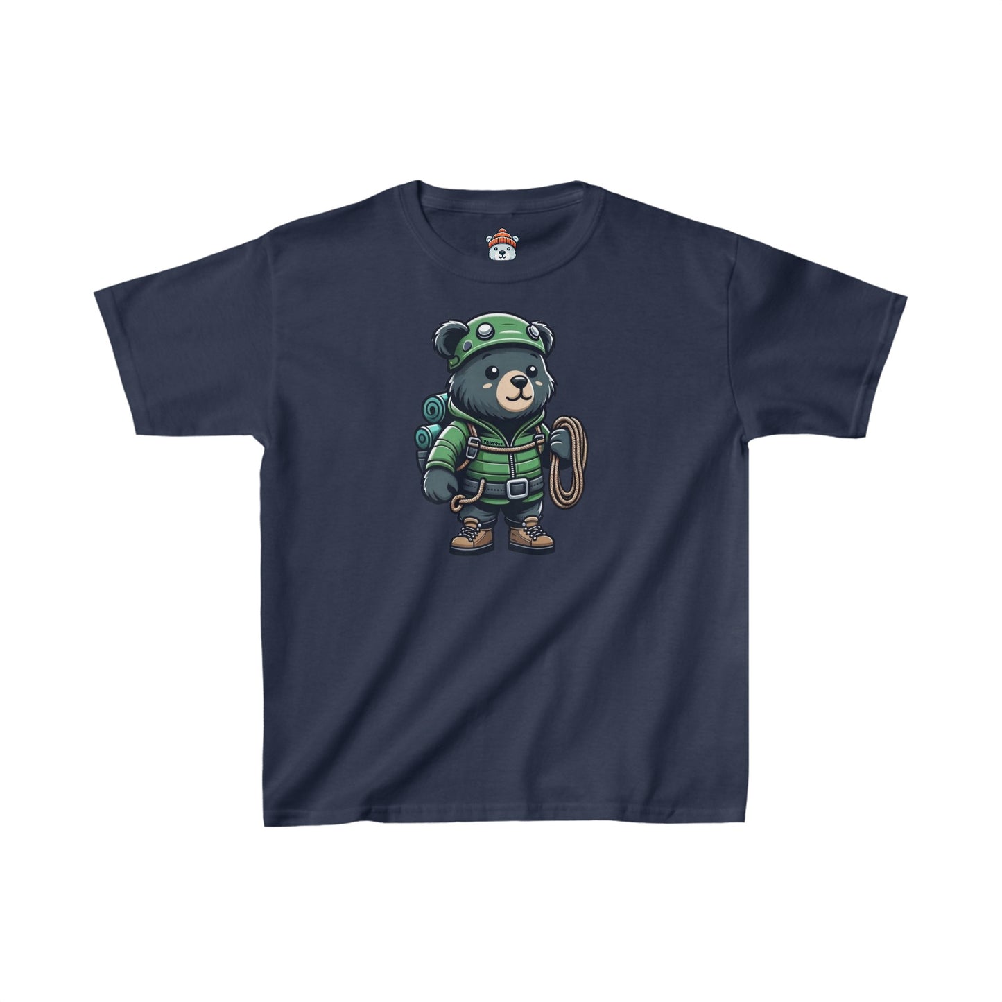 Hiker Bear Youth Tee - TDDYtee