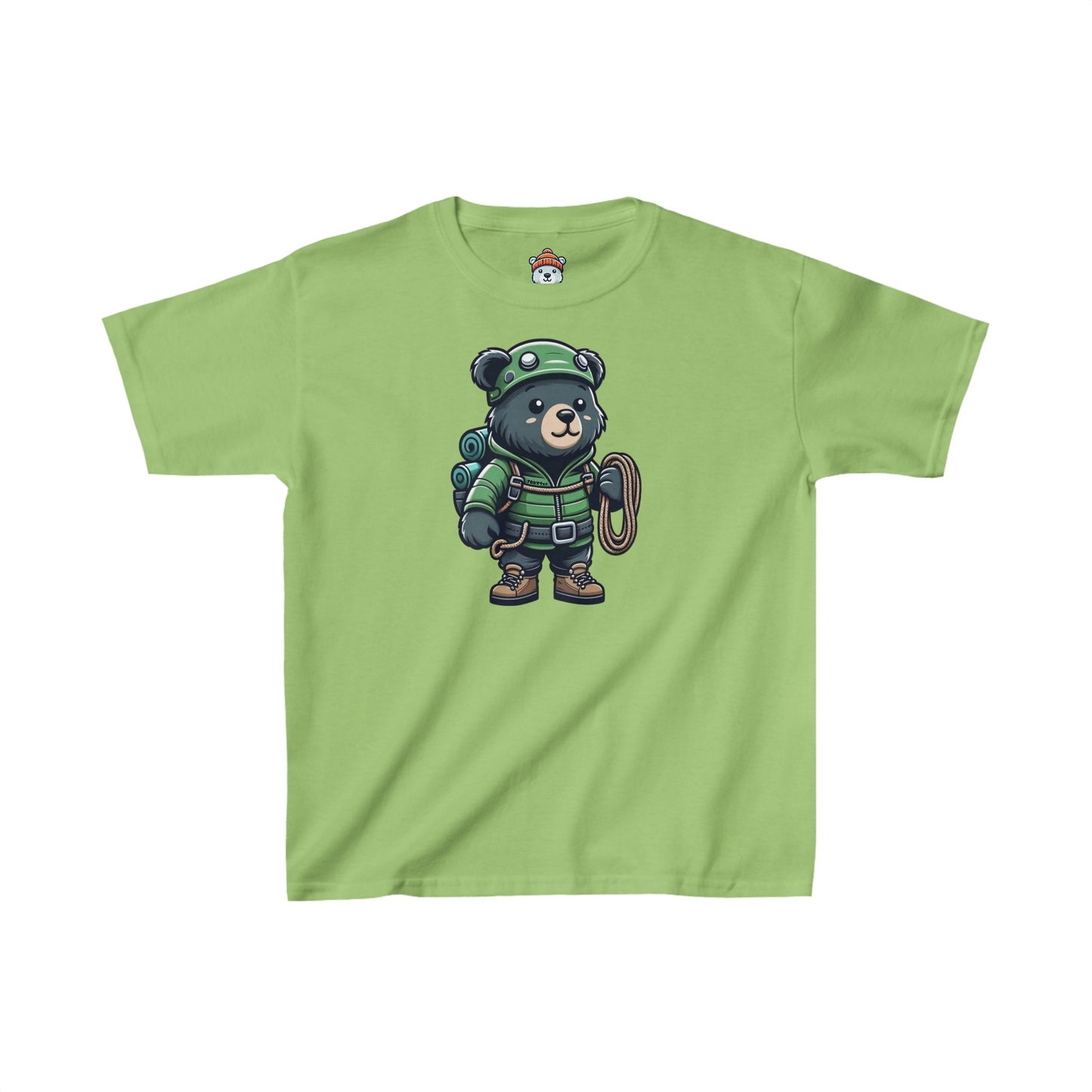 Hiker Bear Youth Tee - TDDYtee