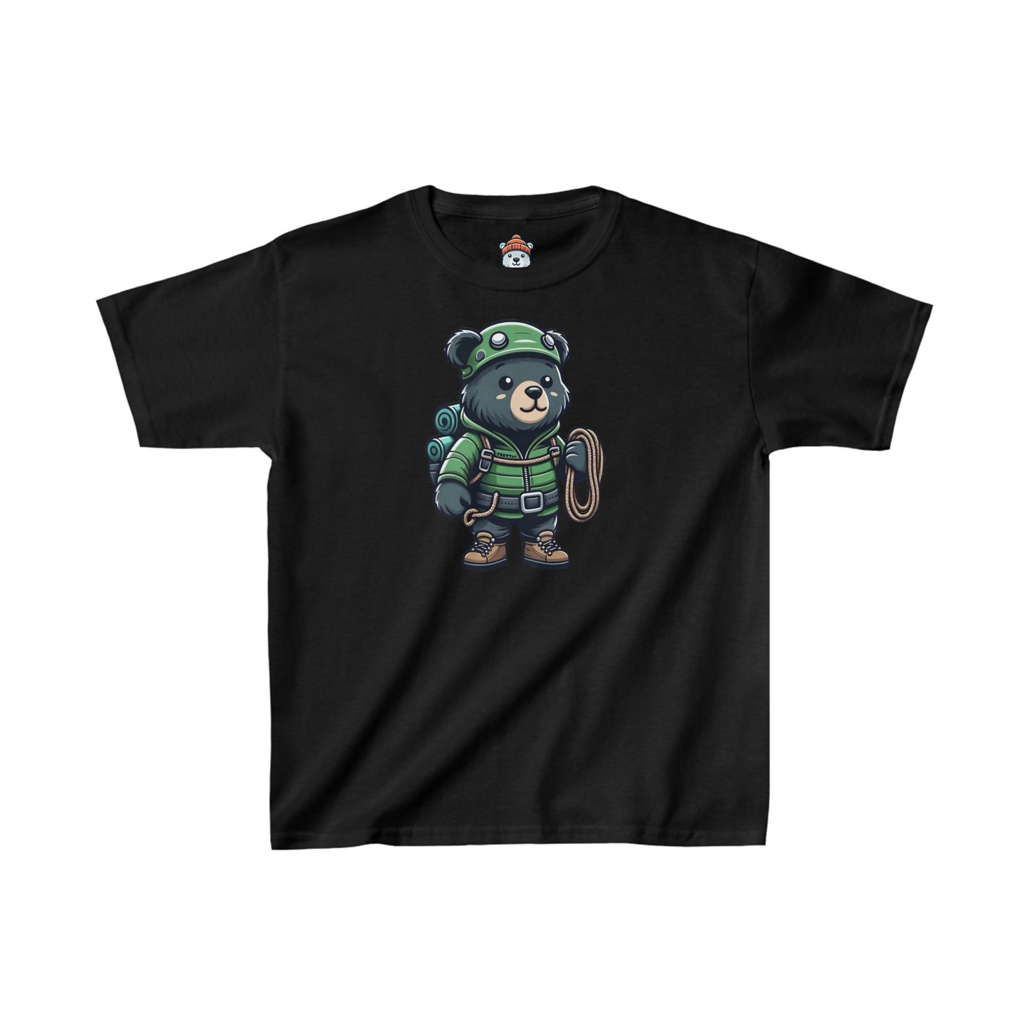 Hiker Bear Youth Tee - TDDYtee