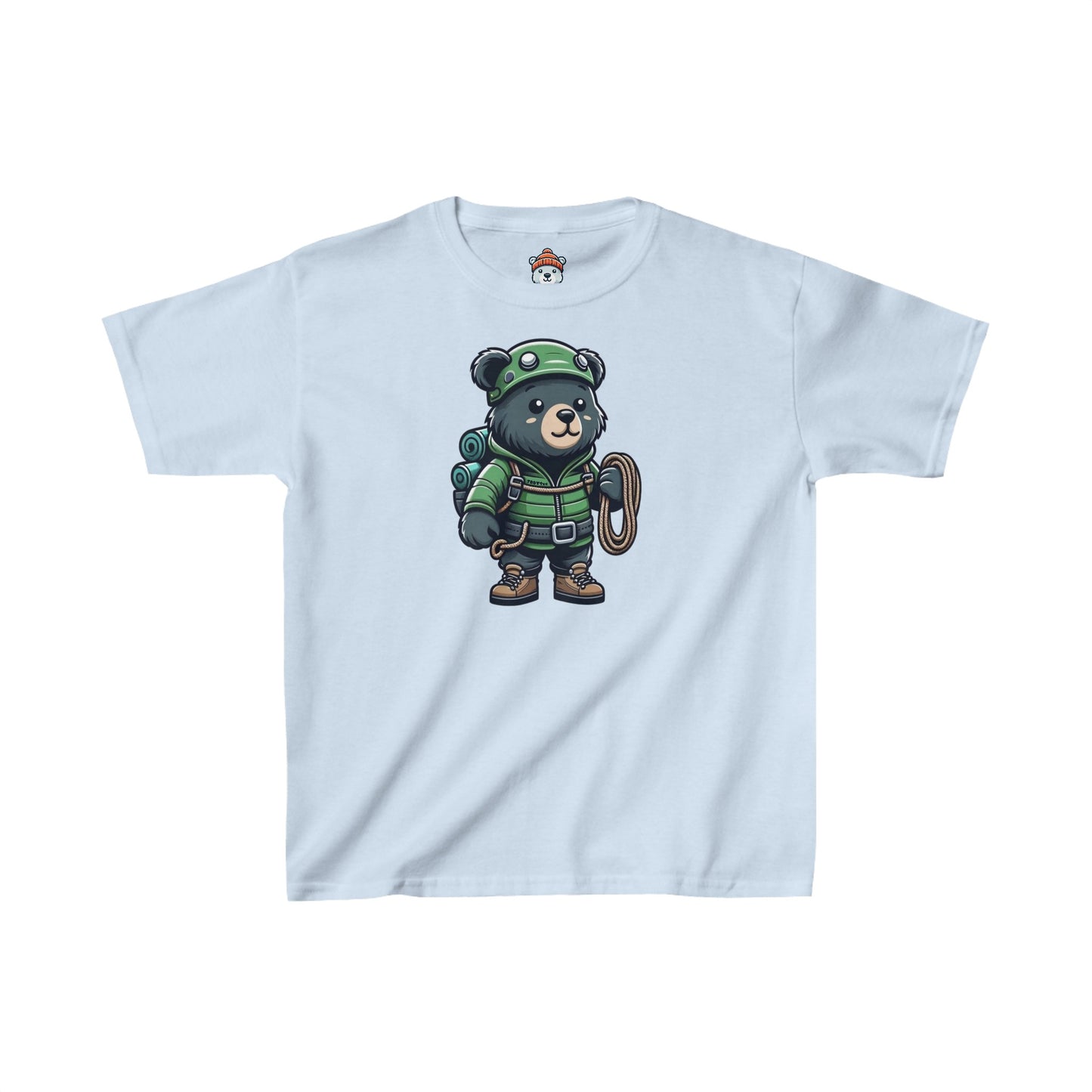 Hiker Bear Youth Tee - TDDYtee