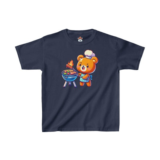 Grilling Bear Youth Tee - TDDYtee