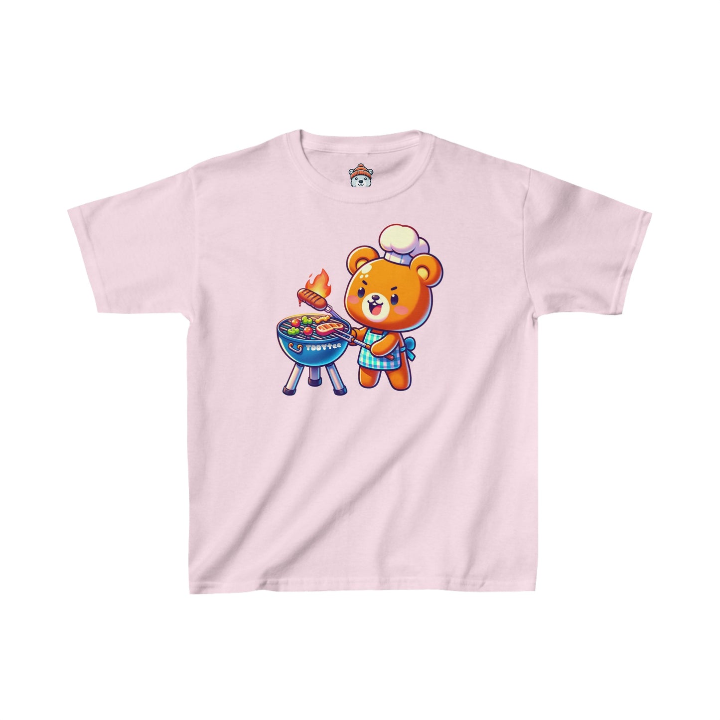 Grilling Bear Youth Tee - TDDYtee