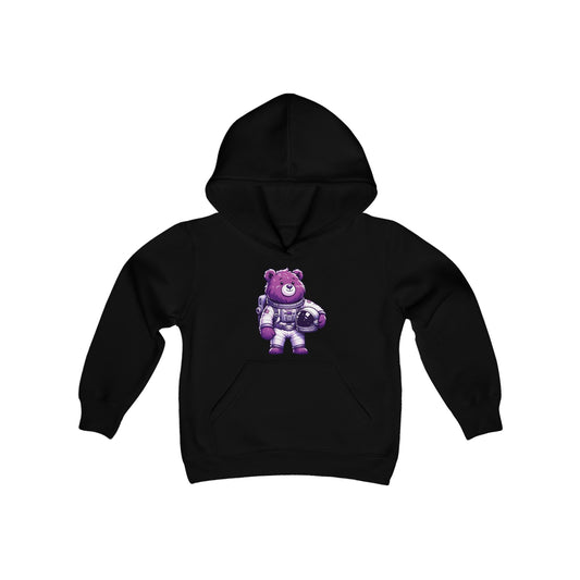 Space Bear Youth Hoodie - TDDYtee