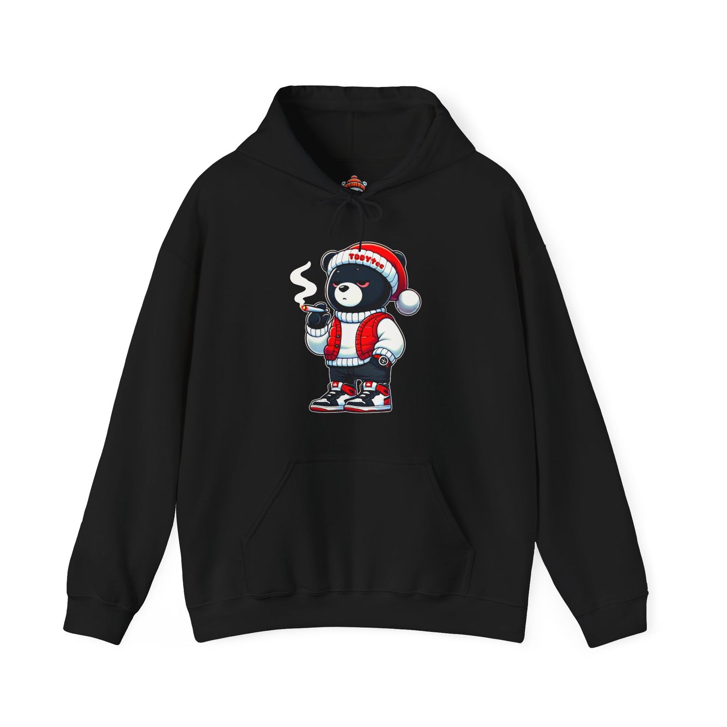 Ganja Clause Bear Hoodie