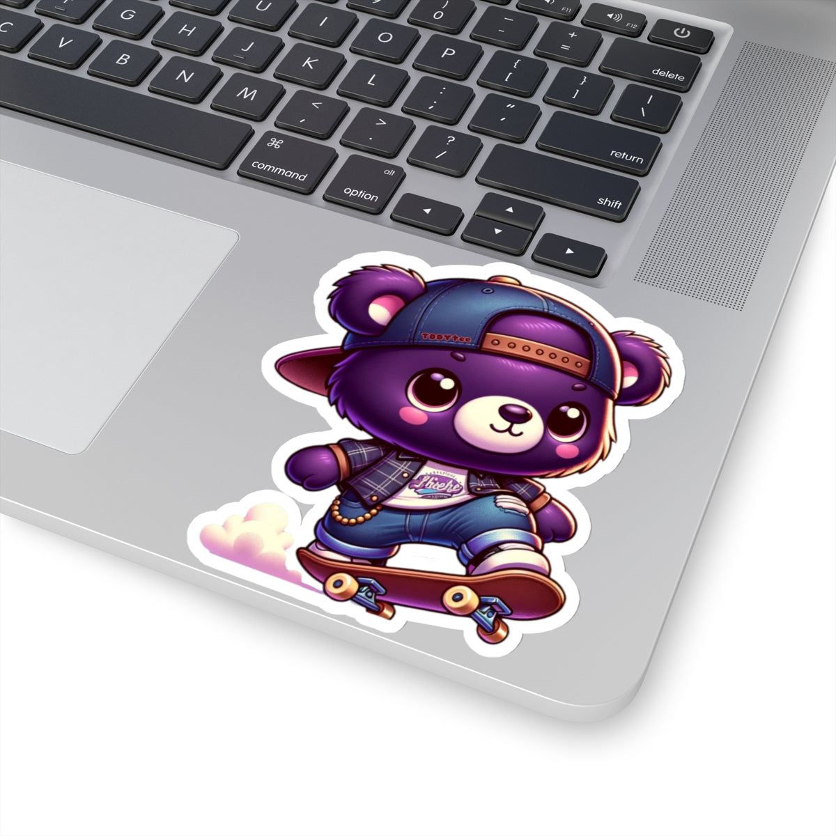 Skater Bear Sticker - TDDYtee