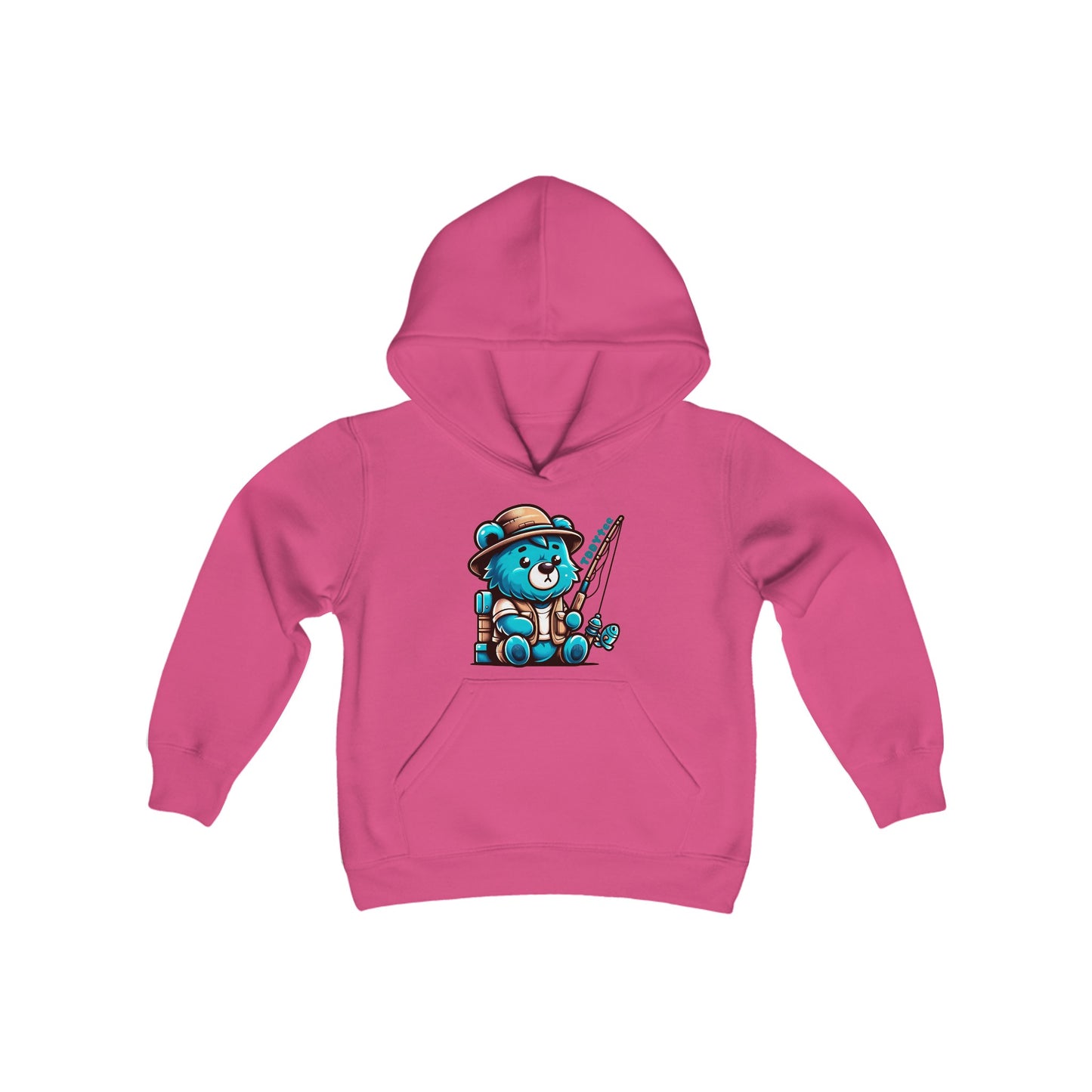 Fisher Bear Youth Hoodie - TDDYtee