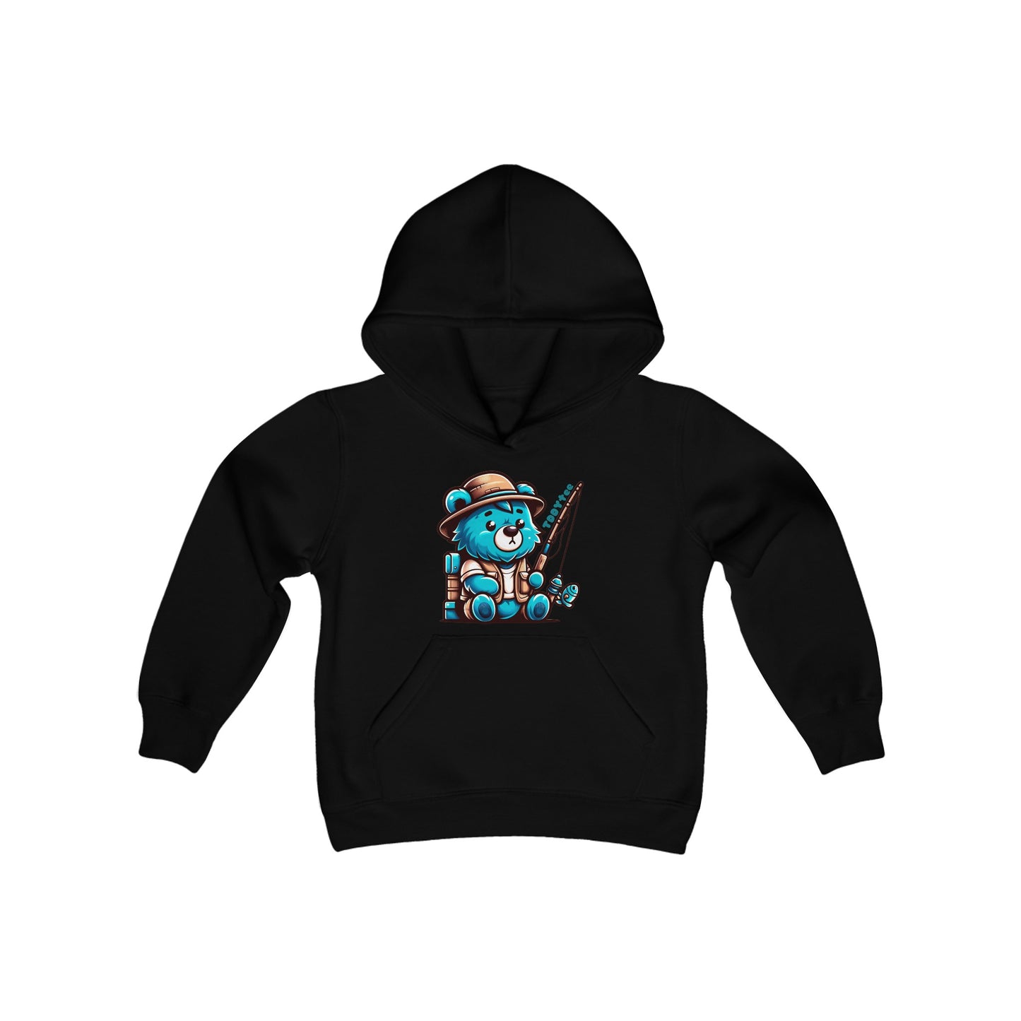 Fisher Bear Youth Hoodie - TDDYtee