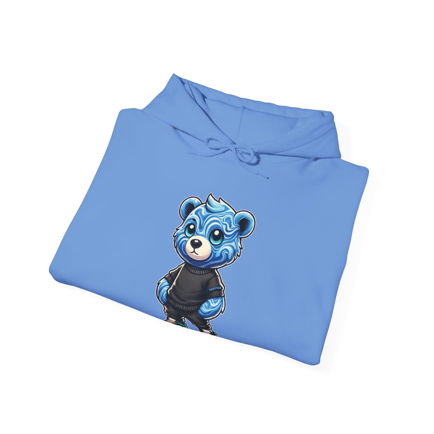 Blue Marble Bear Hoodie