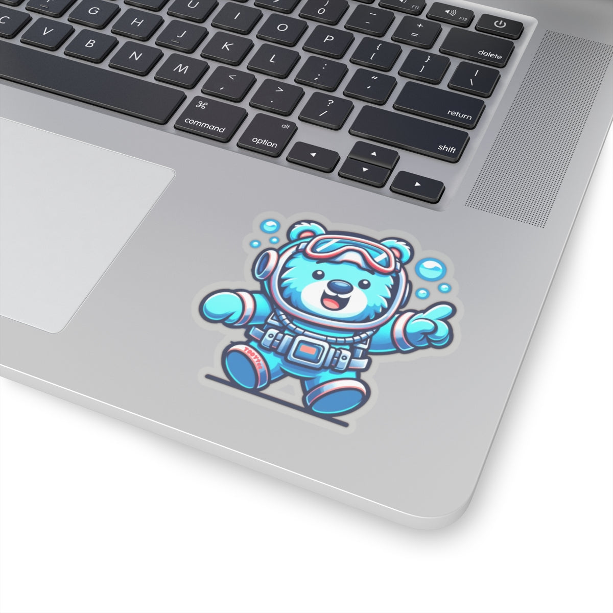 Scuba Bear Sticker - TDDYtee