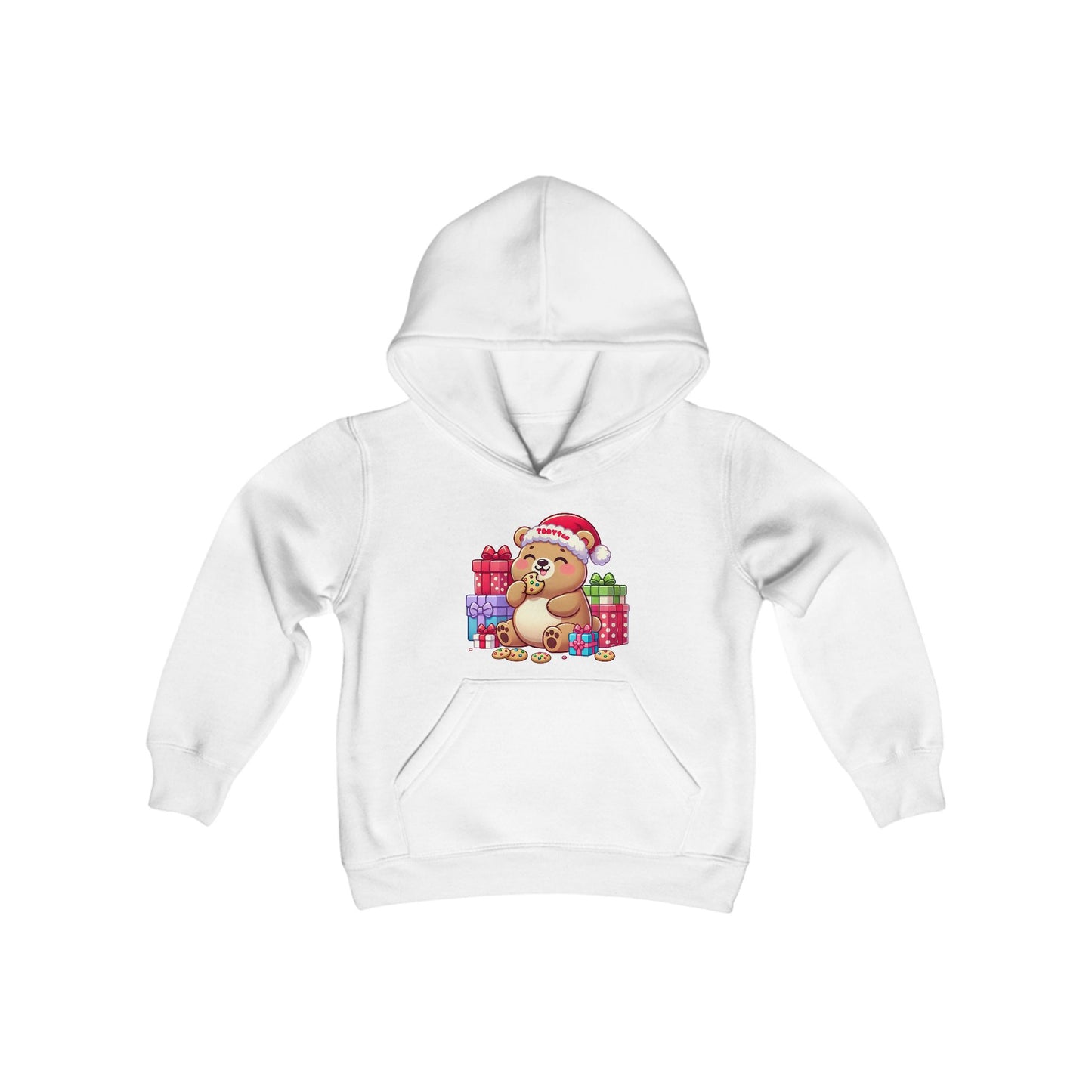 Christmas Cookie Bear Hoodie - Youth