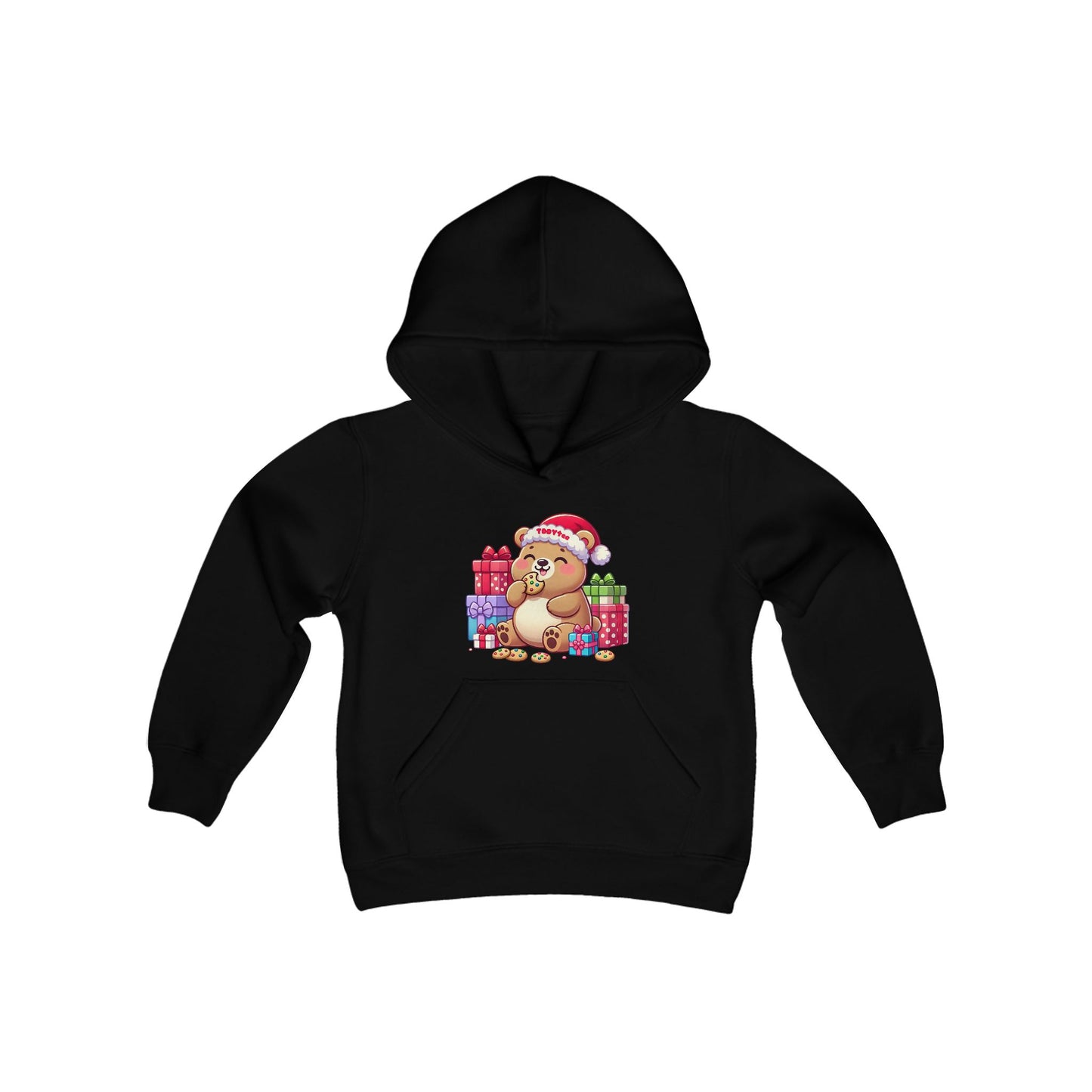 Christmas Cookie Bear Hoodie - Youth