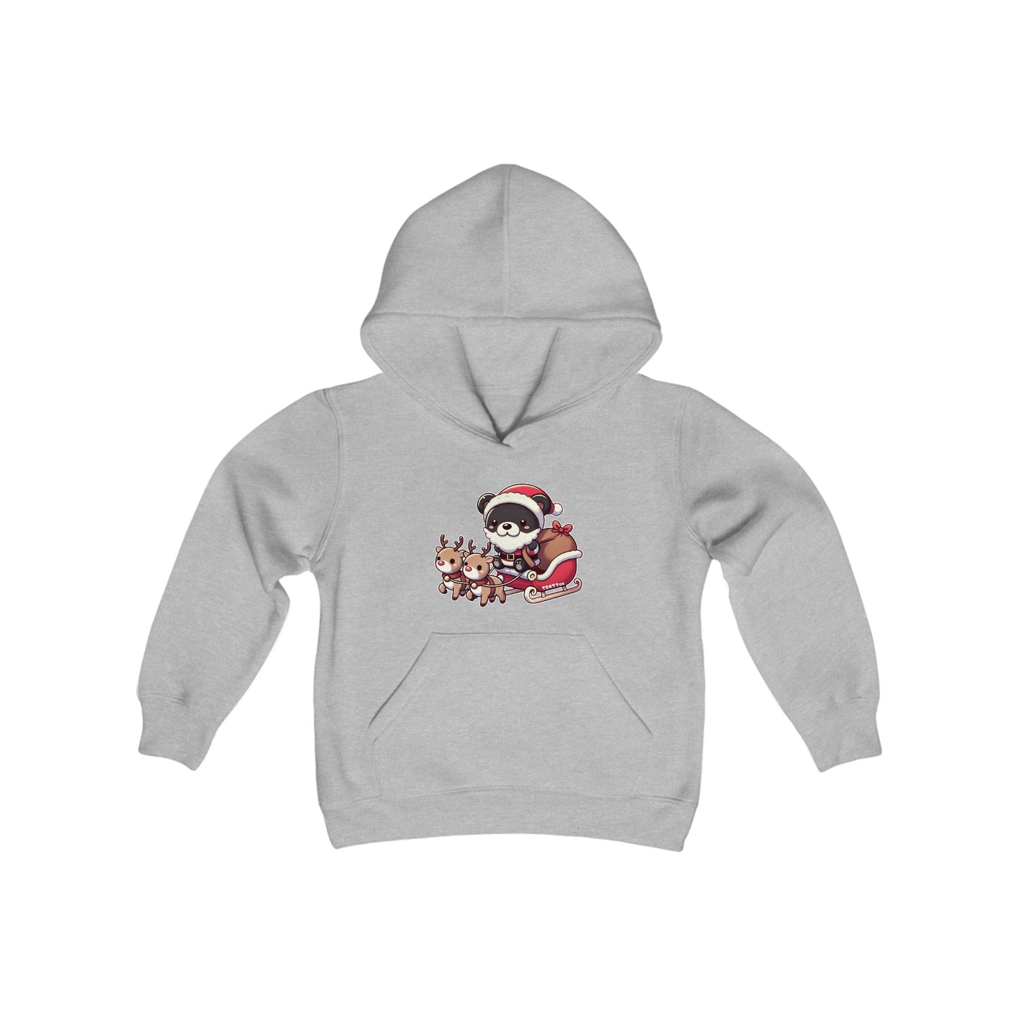 Santa Bear Hoodie - Youth