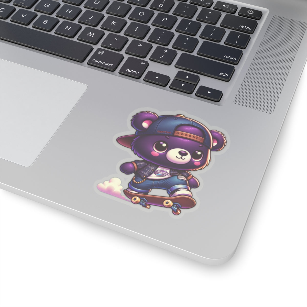 Skater Bear Sticker - TDDYtee