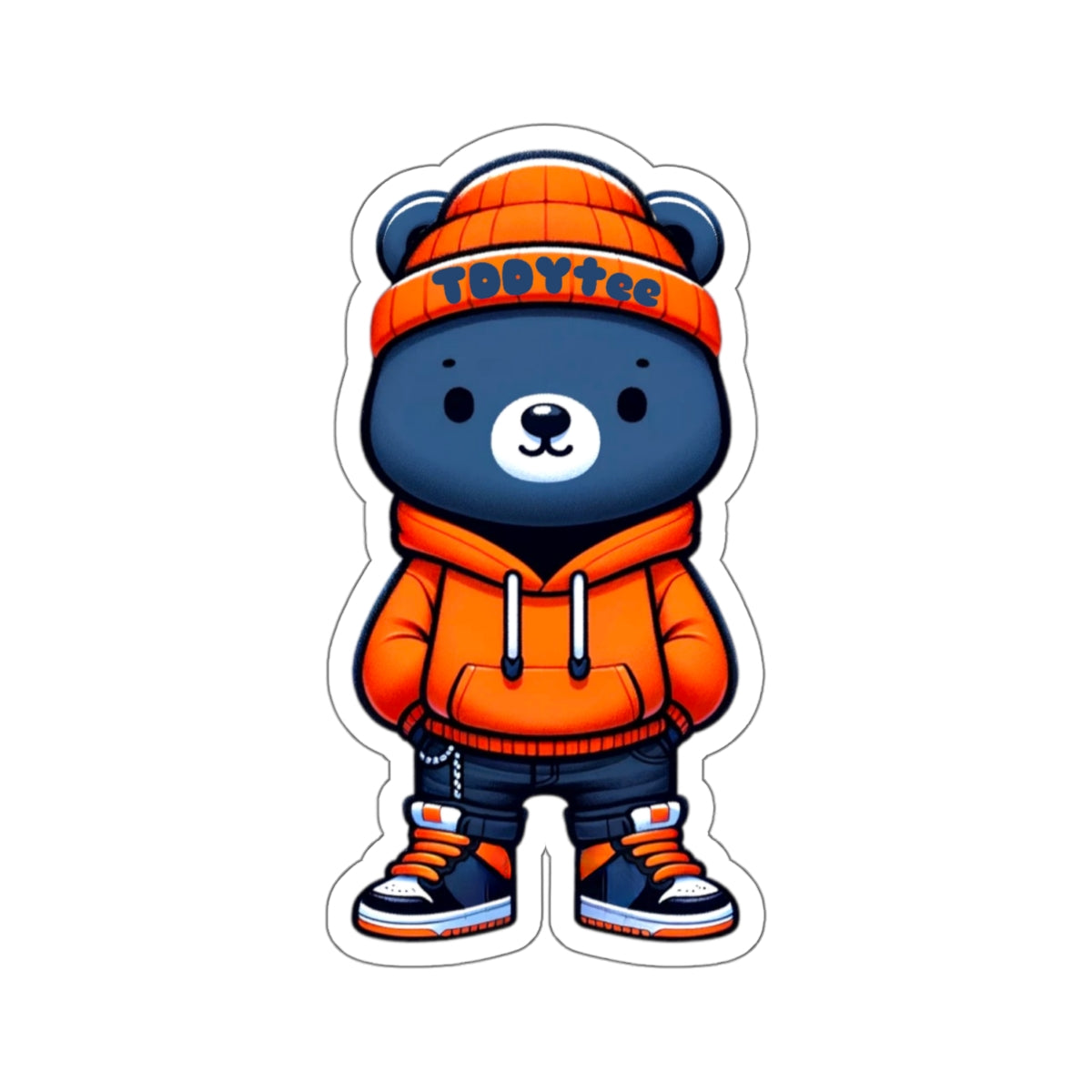 Beanie Bear Sticker - TDDYtee