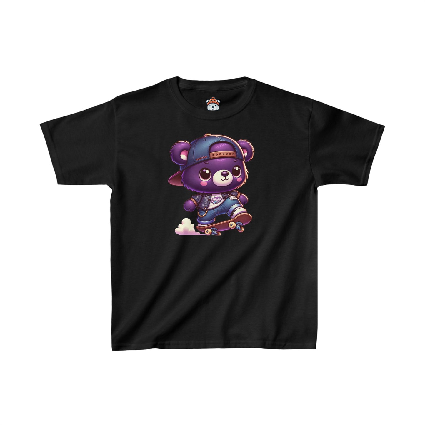 Skater Bear Youth Tee - TDDYtee