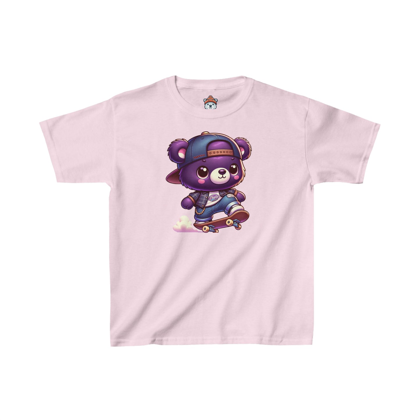 Skater Bear Youth Tee - TDDYtee