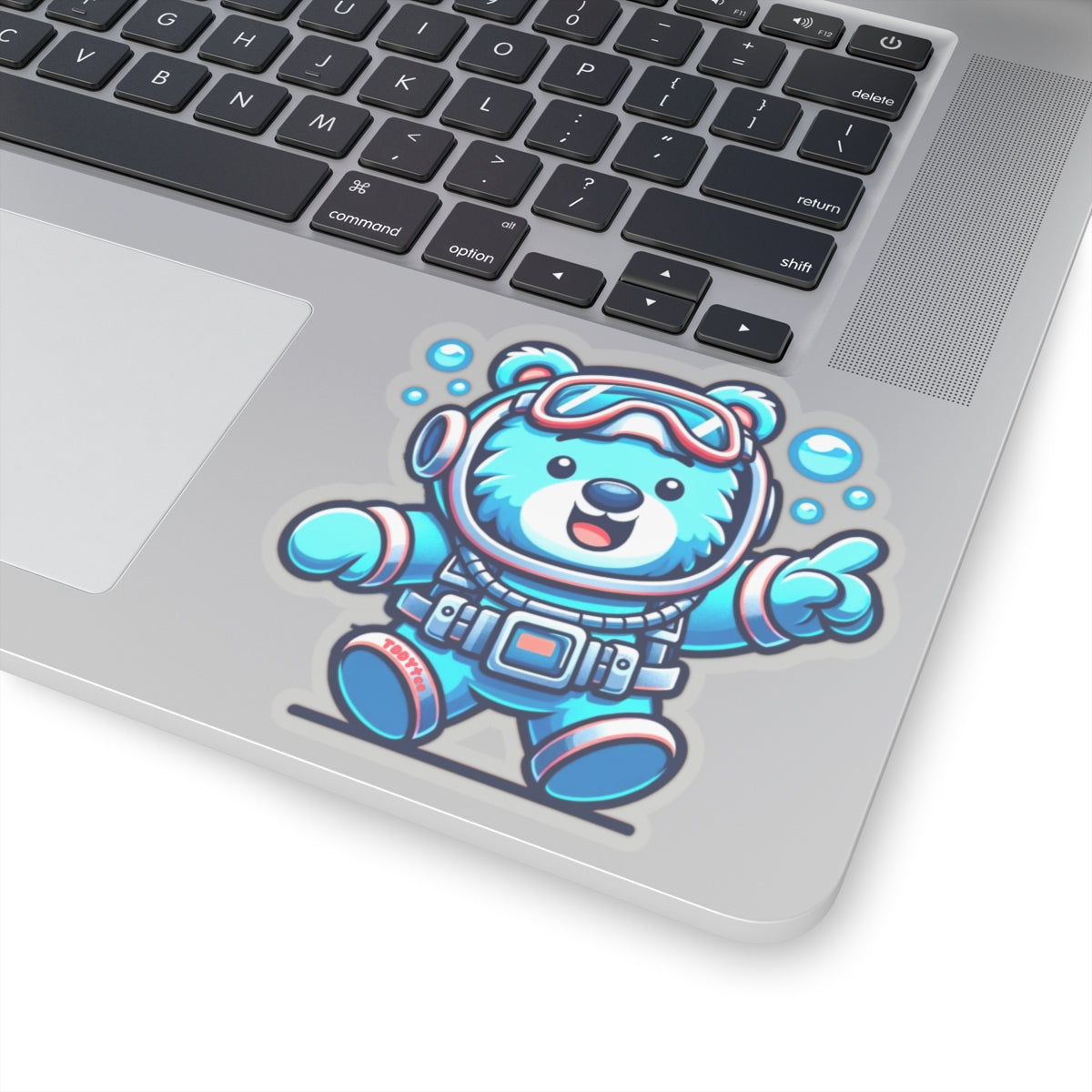 Scuba Bear Sticker - TDDYtee