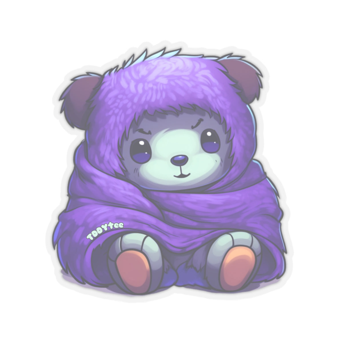 Snuggle Bear Sticker - TDDYtee