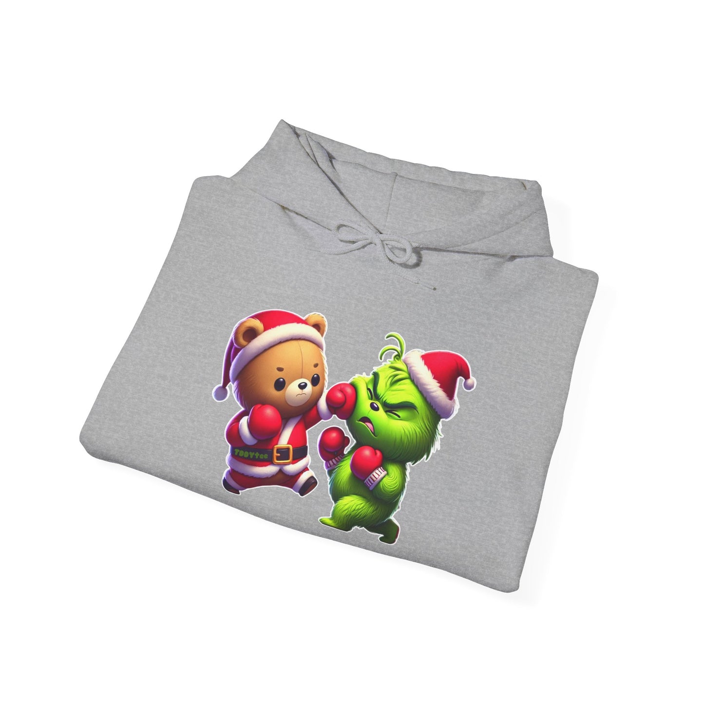 Boxing Claus Bear Hoodie