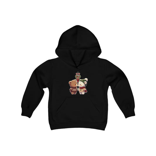 Mistletoe Bears Hoodie - Youth