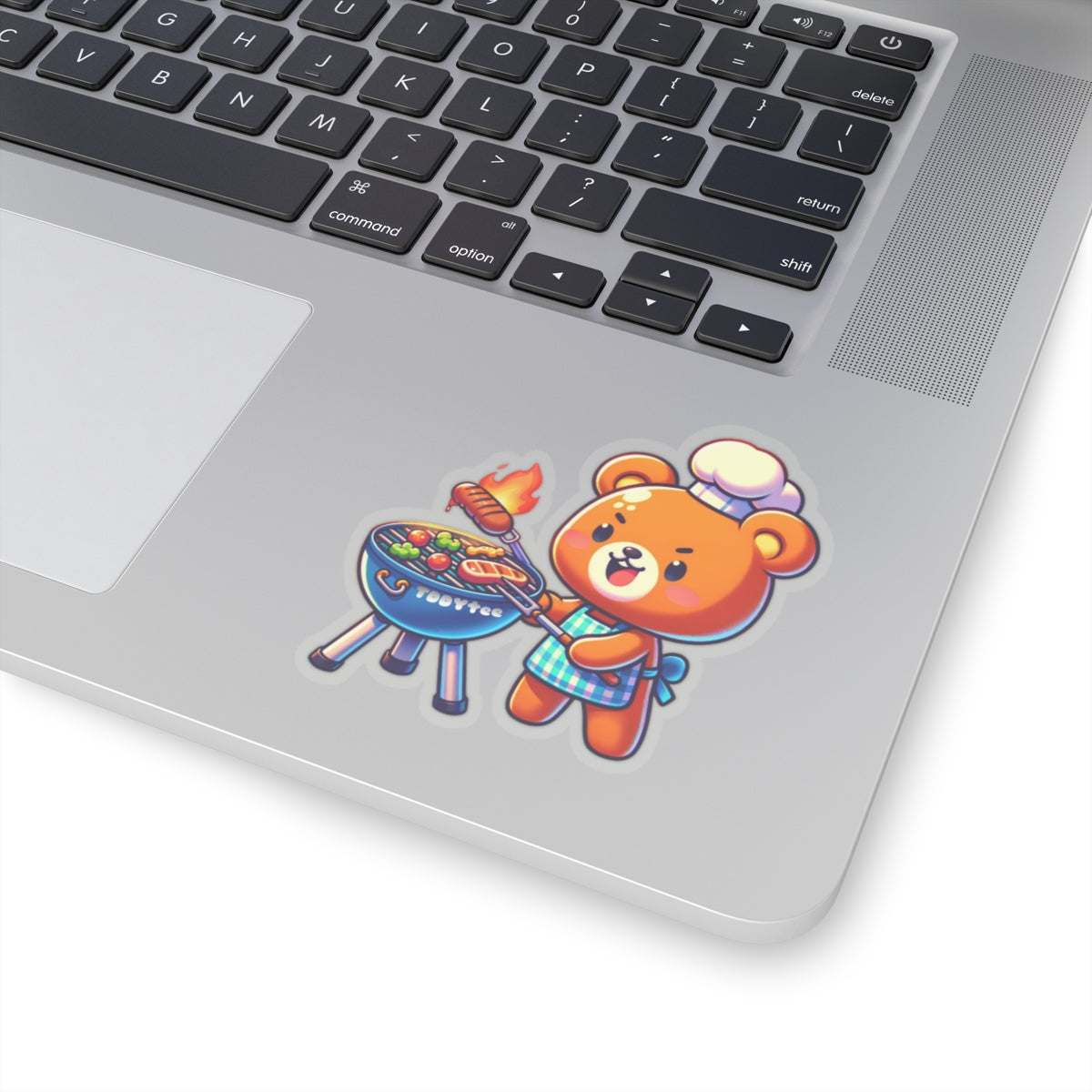 Grilling Bear Sticker - TDDYtee