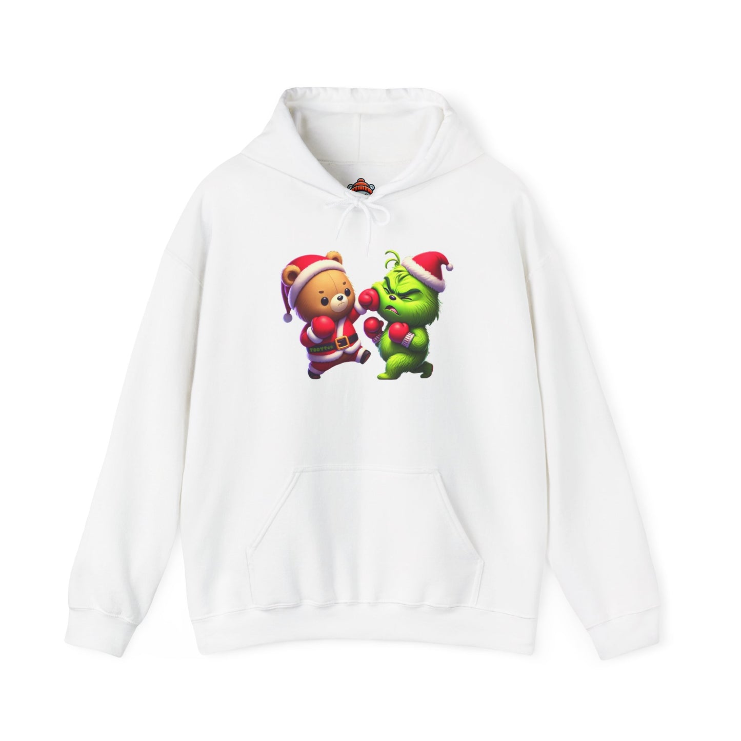 Boxing Claus Bear Hoodie