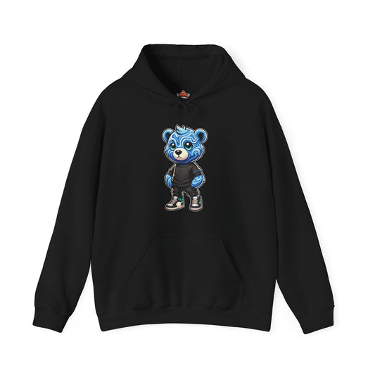 Blue Marble Bear Hoodie