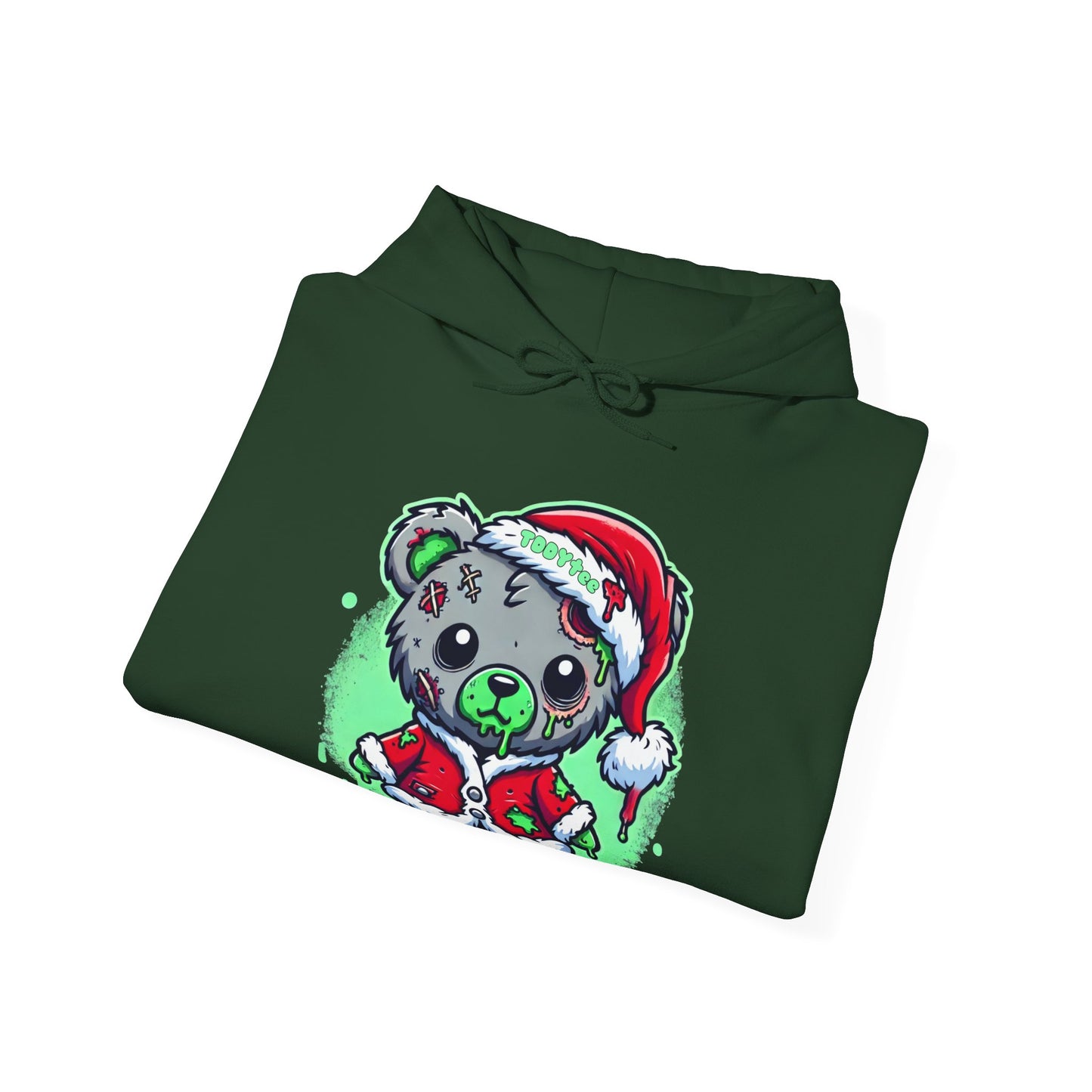 Zombie Claus Bear Hoodie