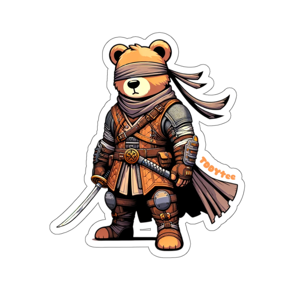 Kenshi Bear Sticker - TDDYtee