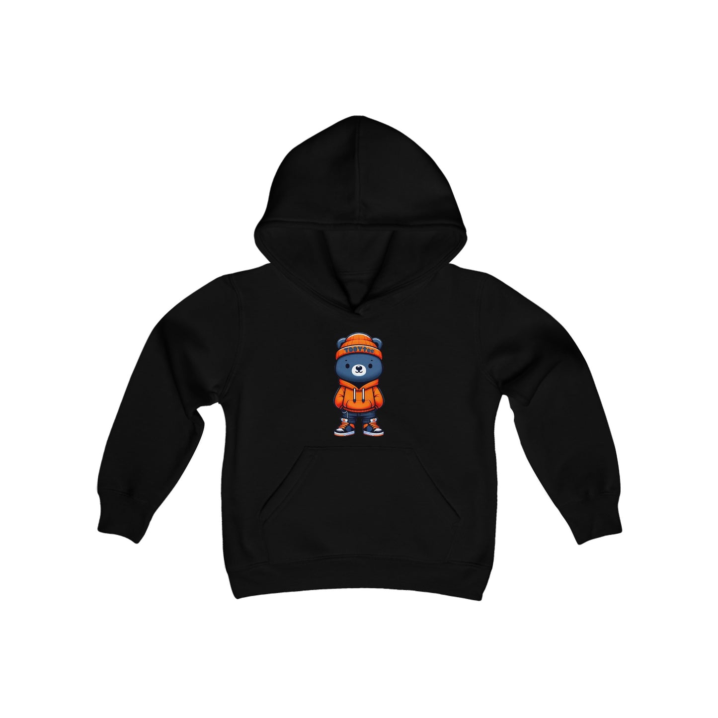 Beanie Bear Youth Hoodie - TDDYtee