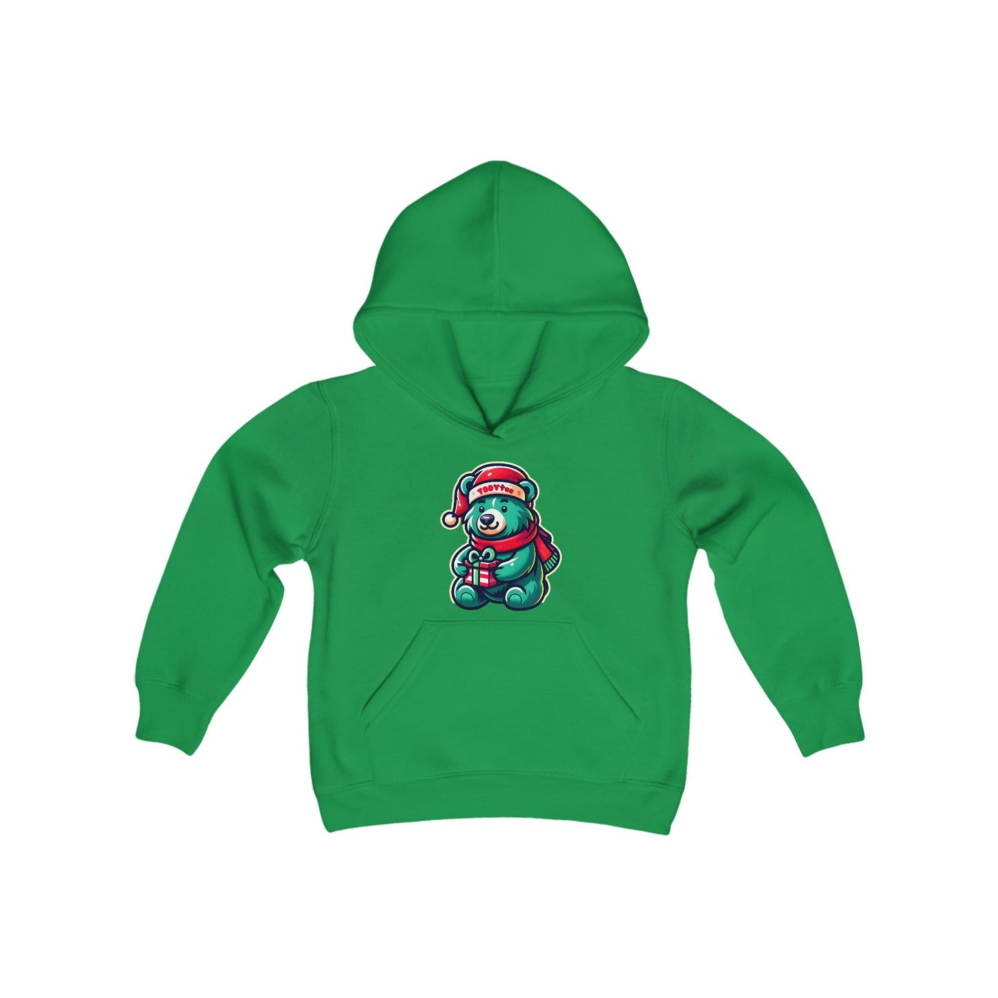 Christmas Bear Hoodie - Youth