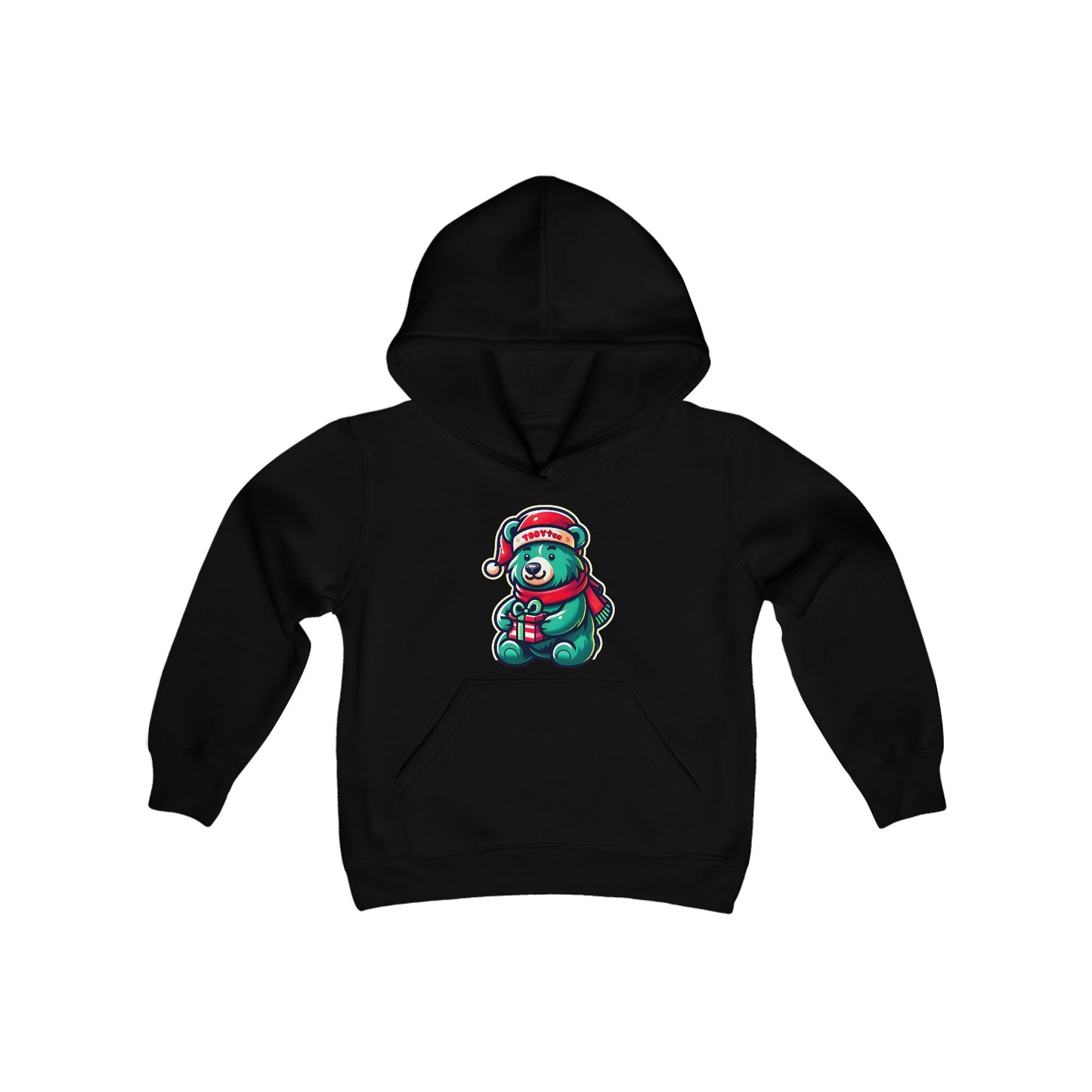 Christmas Bear Hoodie - Youth