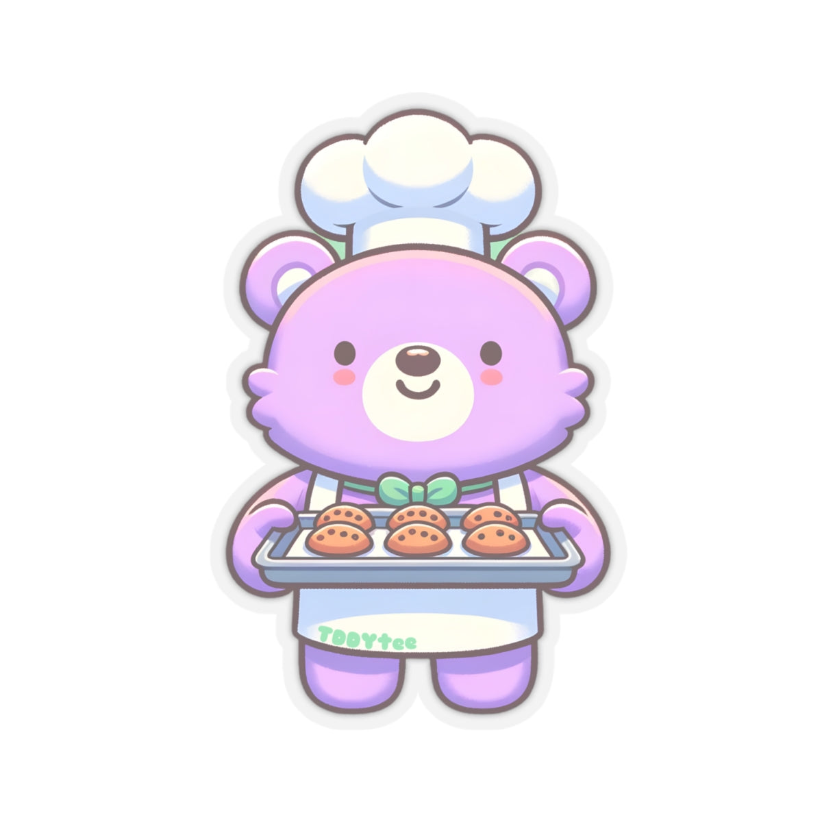 Baker Bear Sticker - TDDYtee