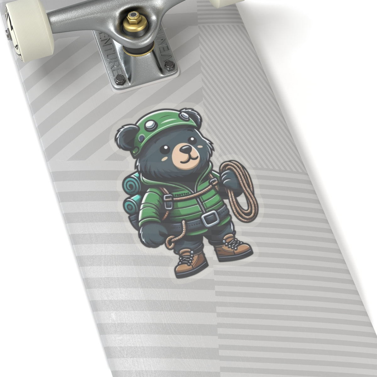 Hiker Bear Sticker - TDDYtee