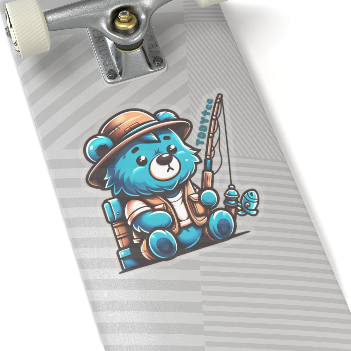 Fisher Bear Sticker - TDDYtee