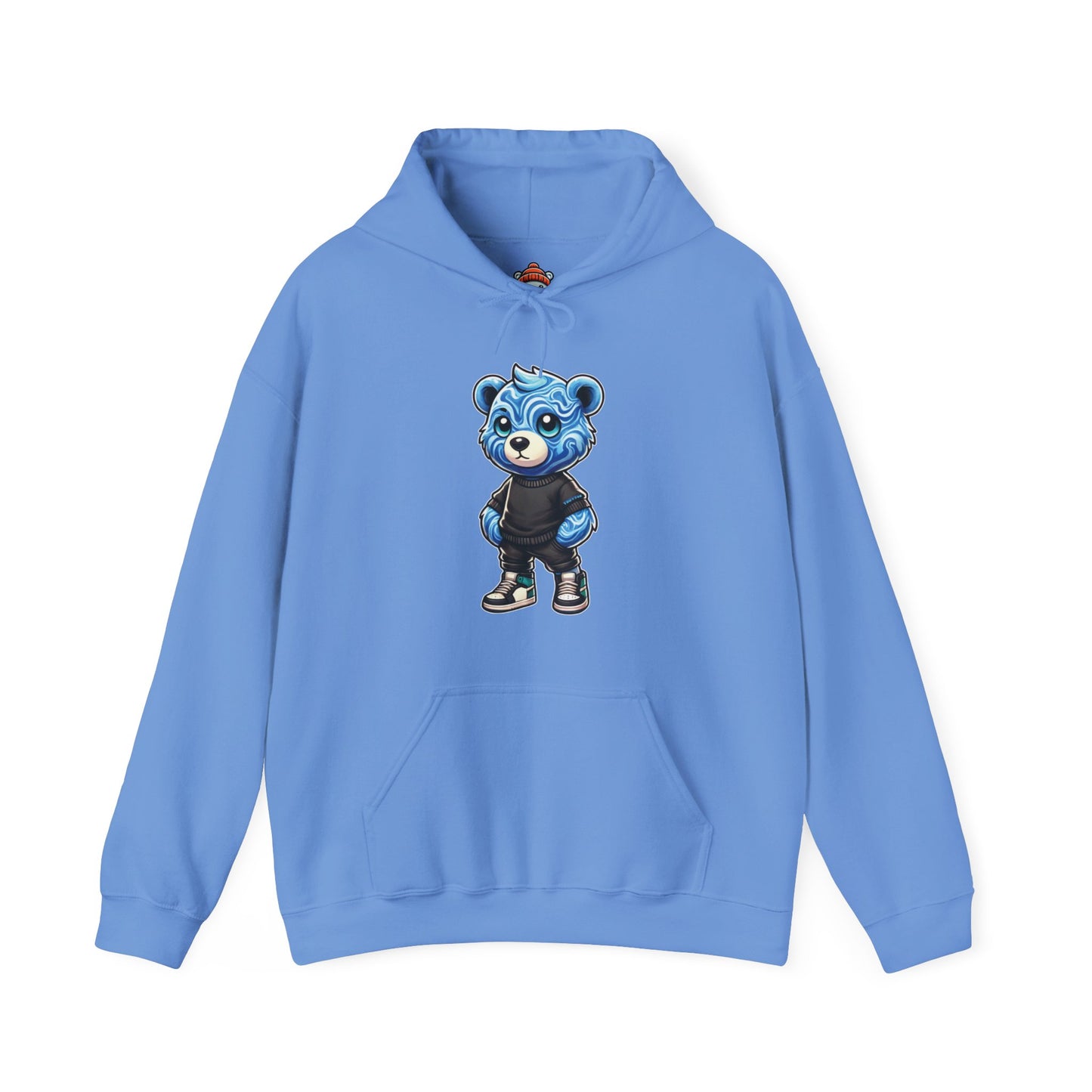 Blue Marble Bear Hoodie