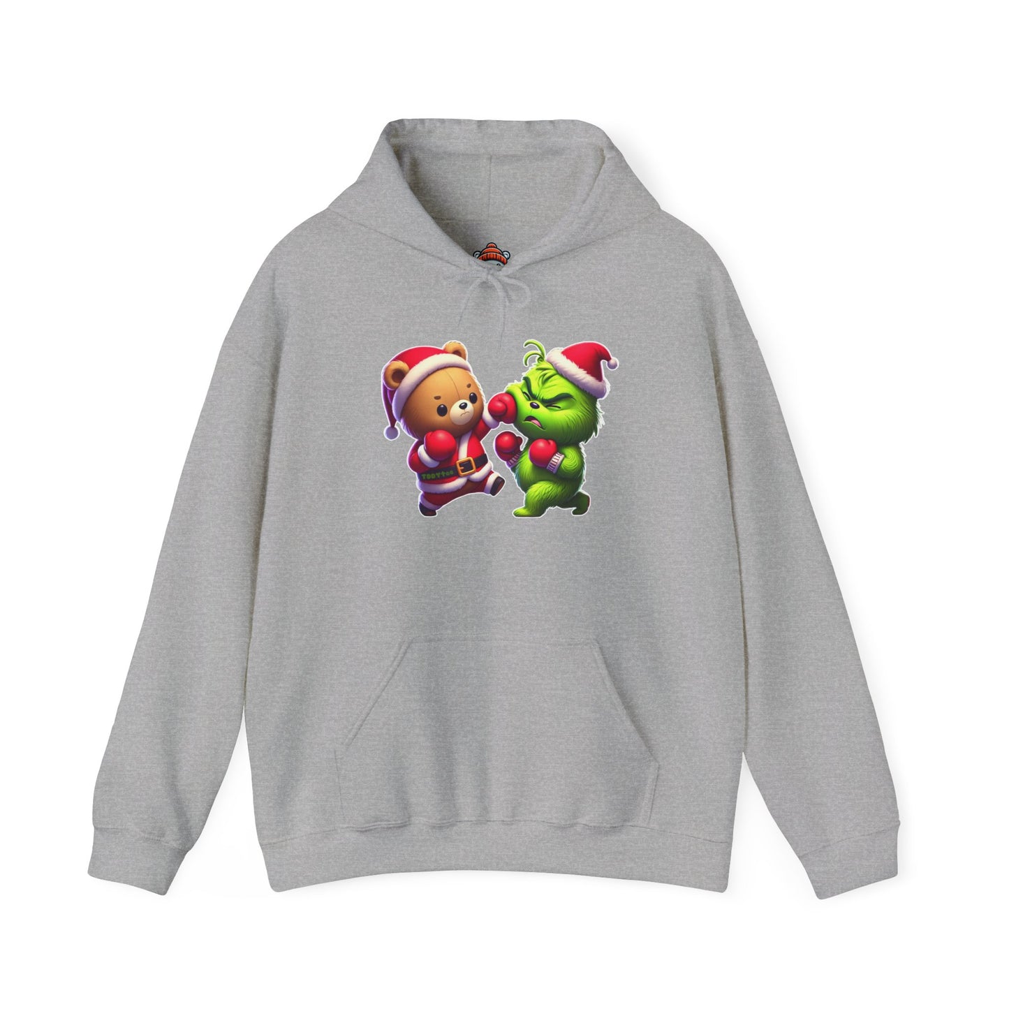 Boxing Claus Bear Hoodie