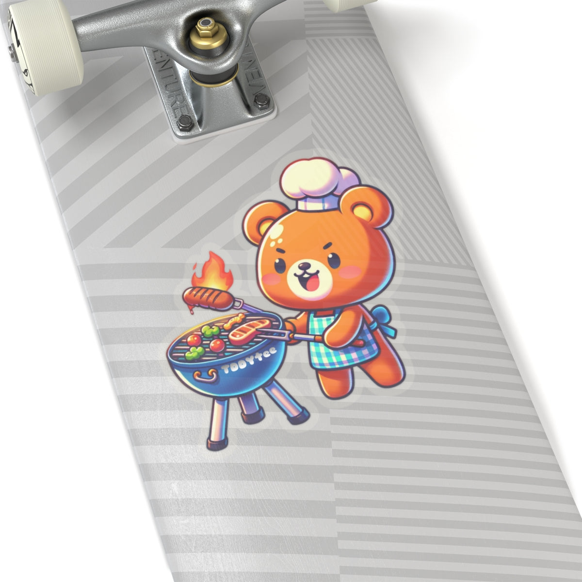 Grilling Bear Sticker - TDDYtee